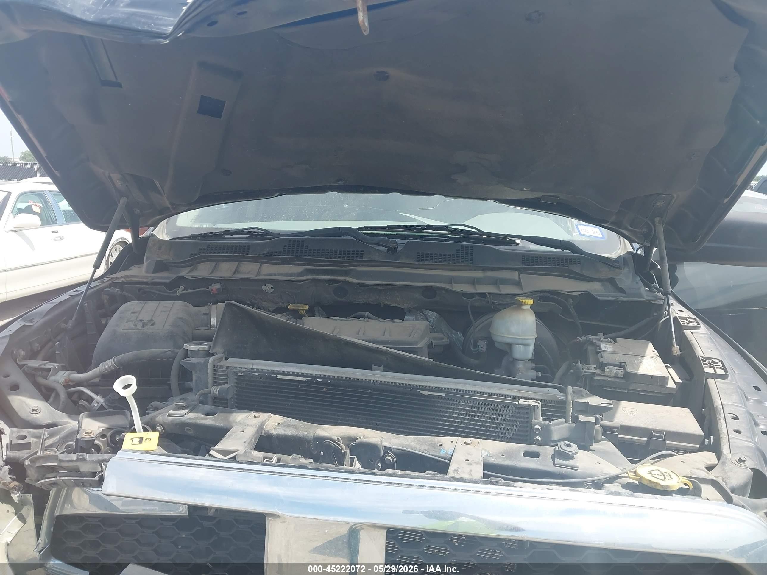 2013 Ram 1500 St Черный vin: 1C6RR7FP7DS501897