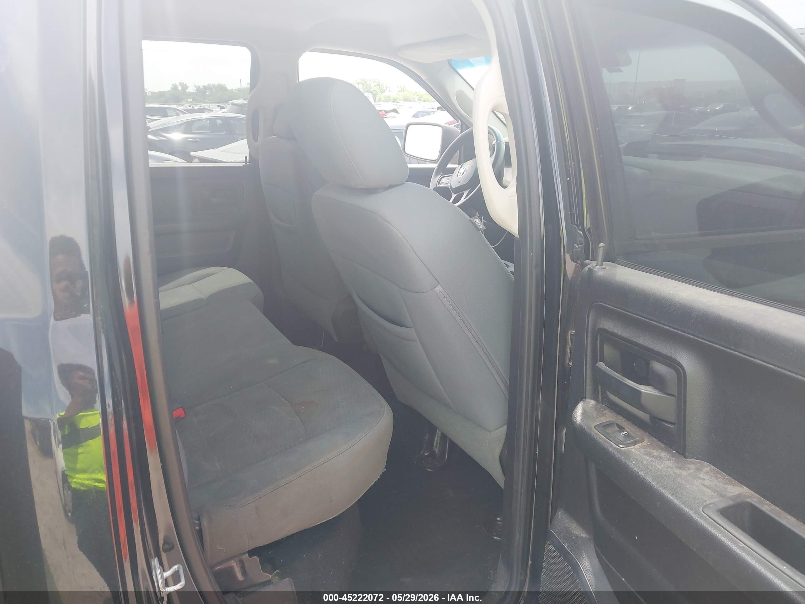 2013 Ram 1500 St Черный vin: 1C6RR7FP7DS501897