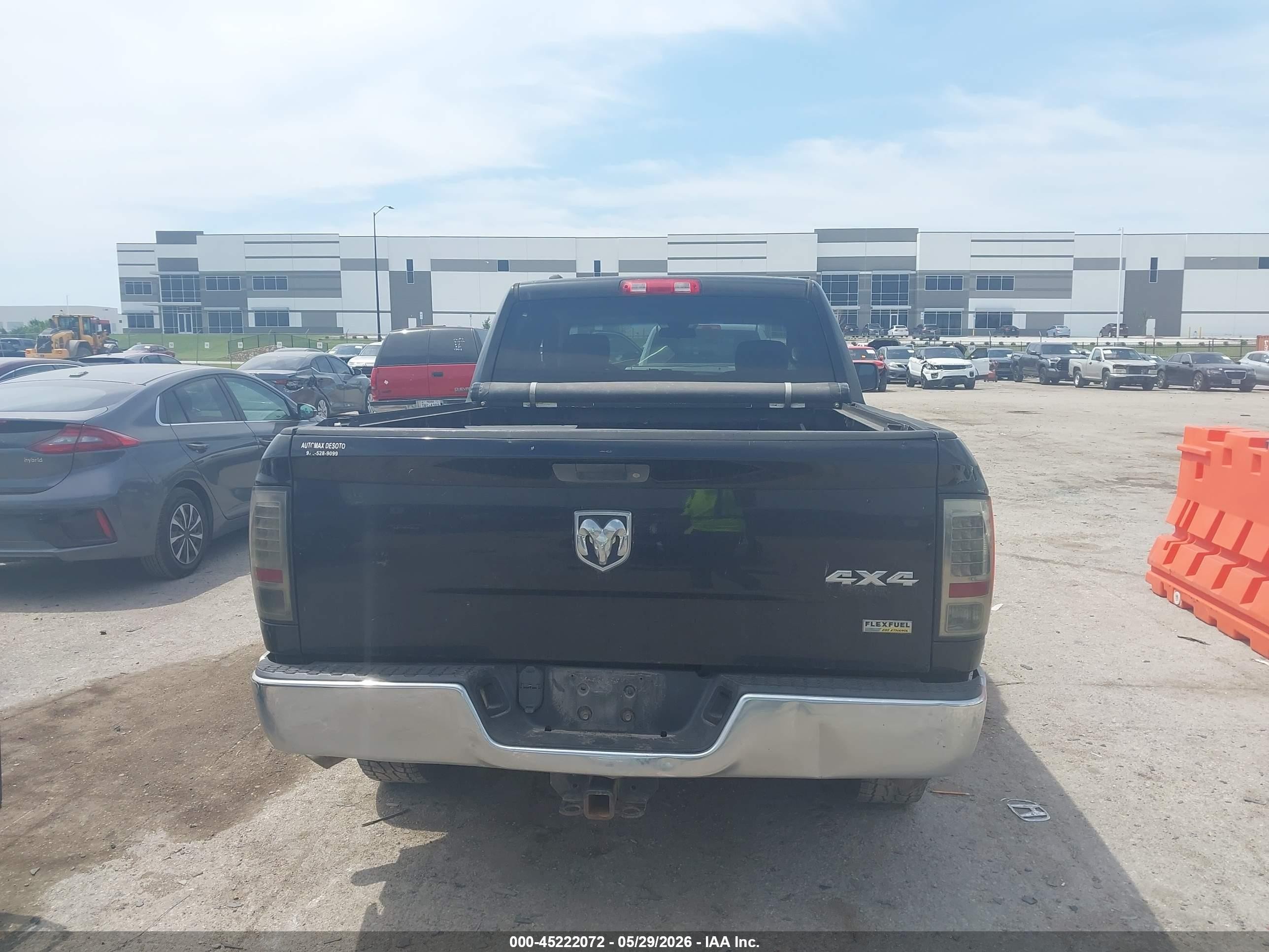 2013 Ram 1500 St Черный vin: 1C6RR7FP7DS501897