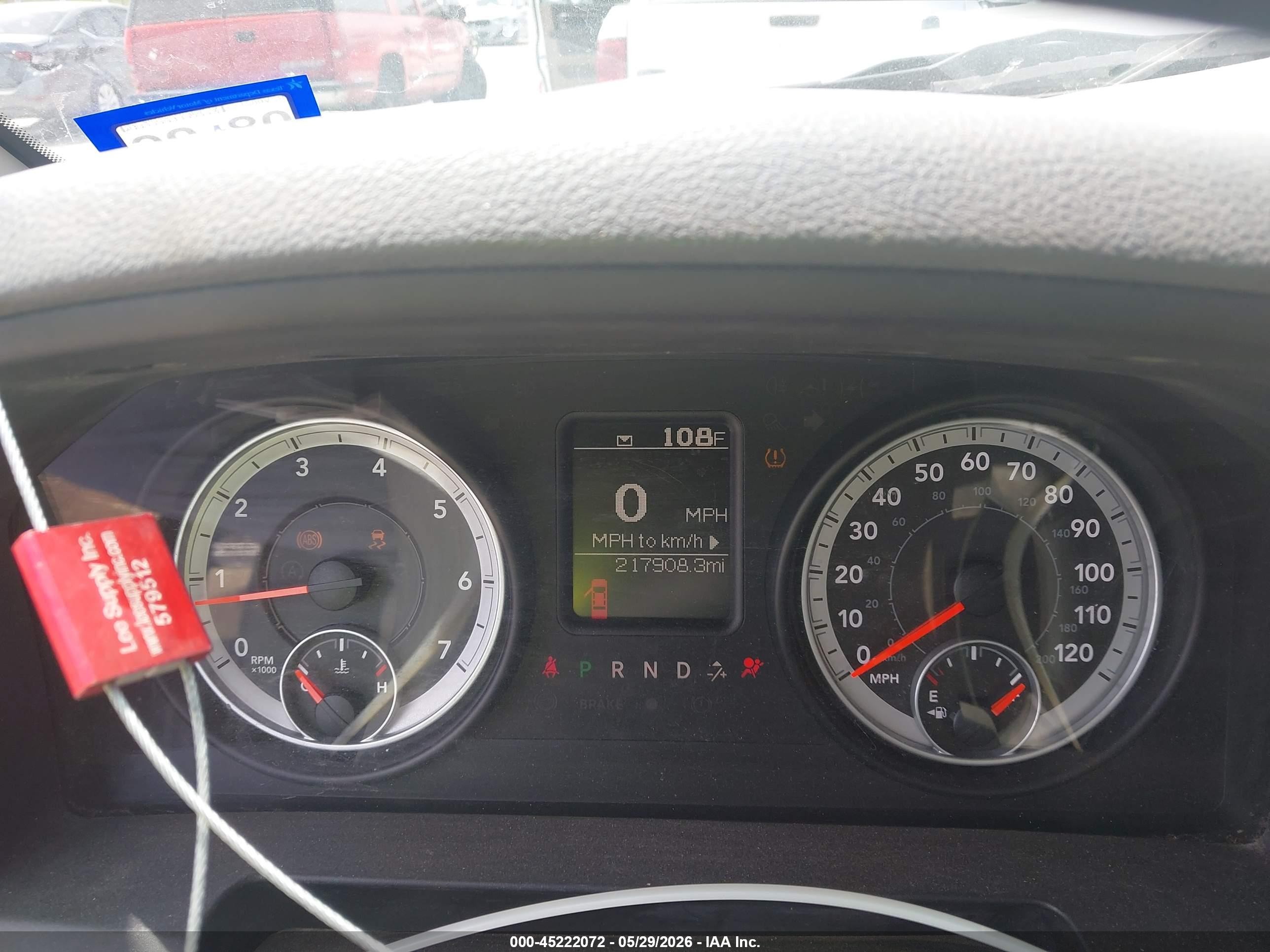 2013 Ram 1500 St Черный vin: 1C6RR7FP7DS501897