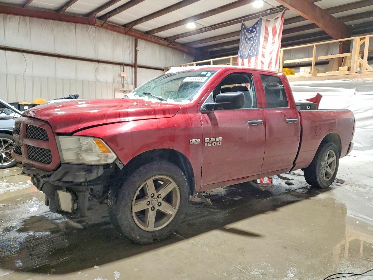 2013 Ram 1500 St Red vin: 1C6RR7FT0DS521258