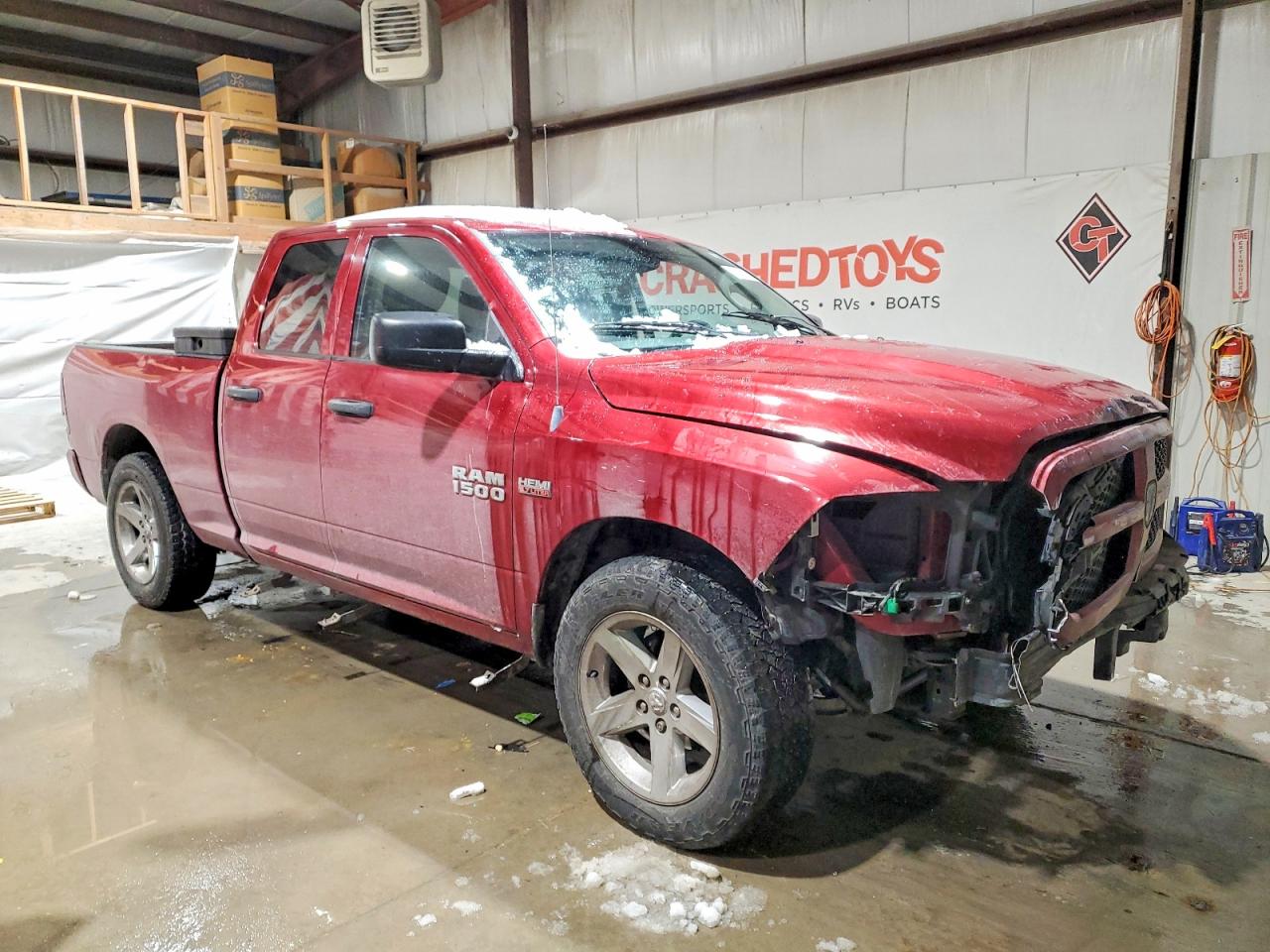 2013 Ram 1500 St Red vin: 1C6RR7FT0DS521258