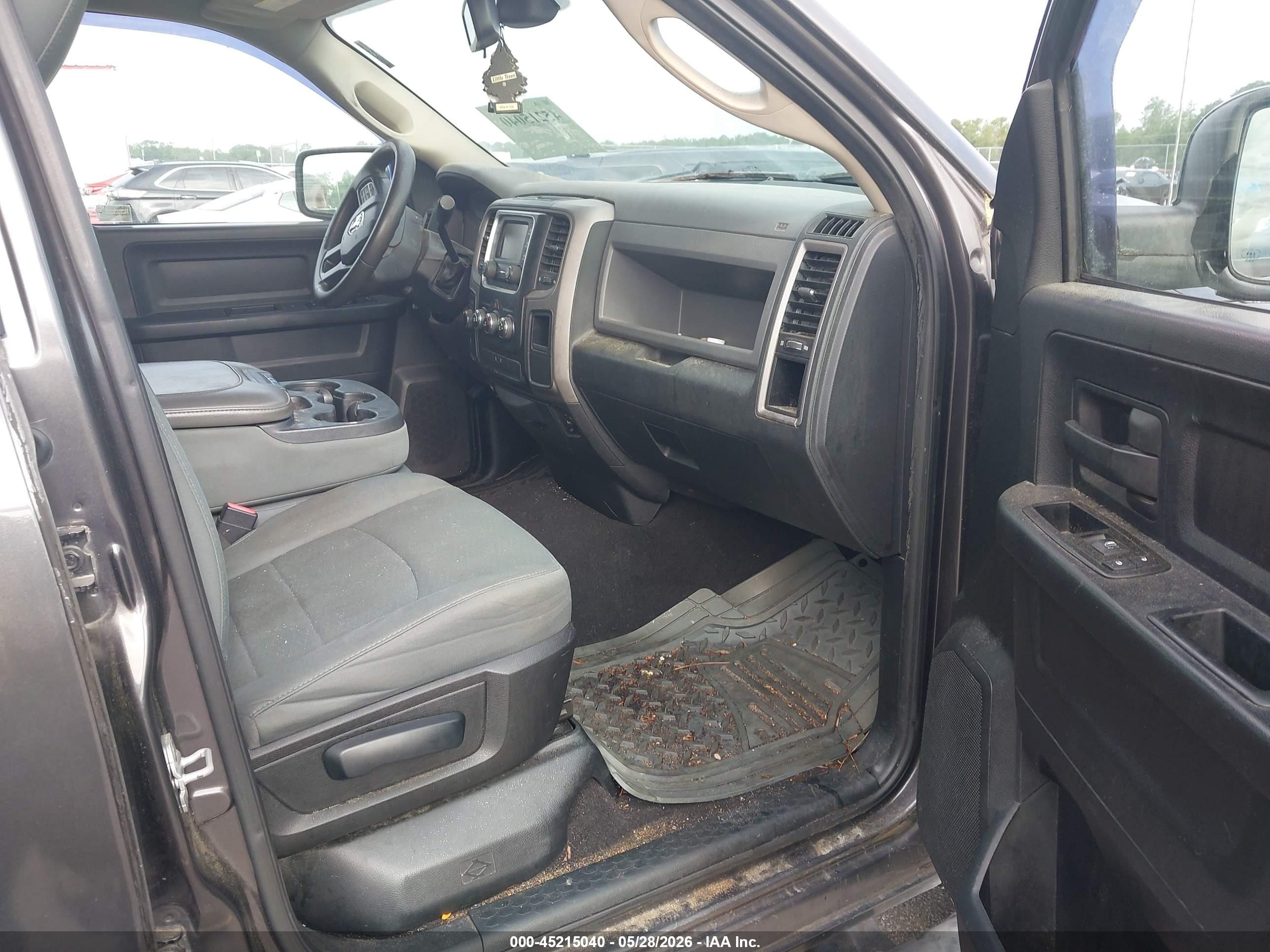 2014 Ram 1500 Express Black vin: 1C6RR7FT0ES202895