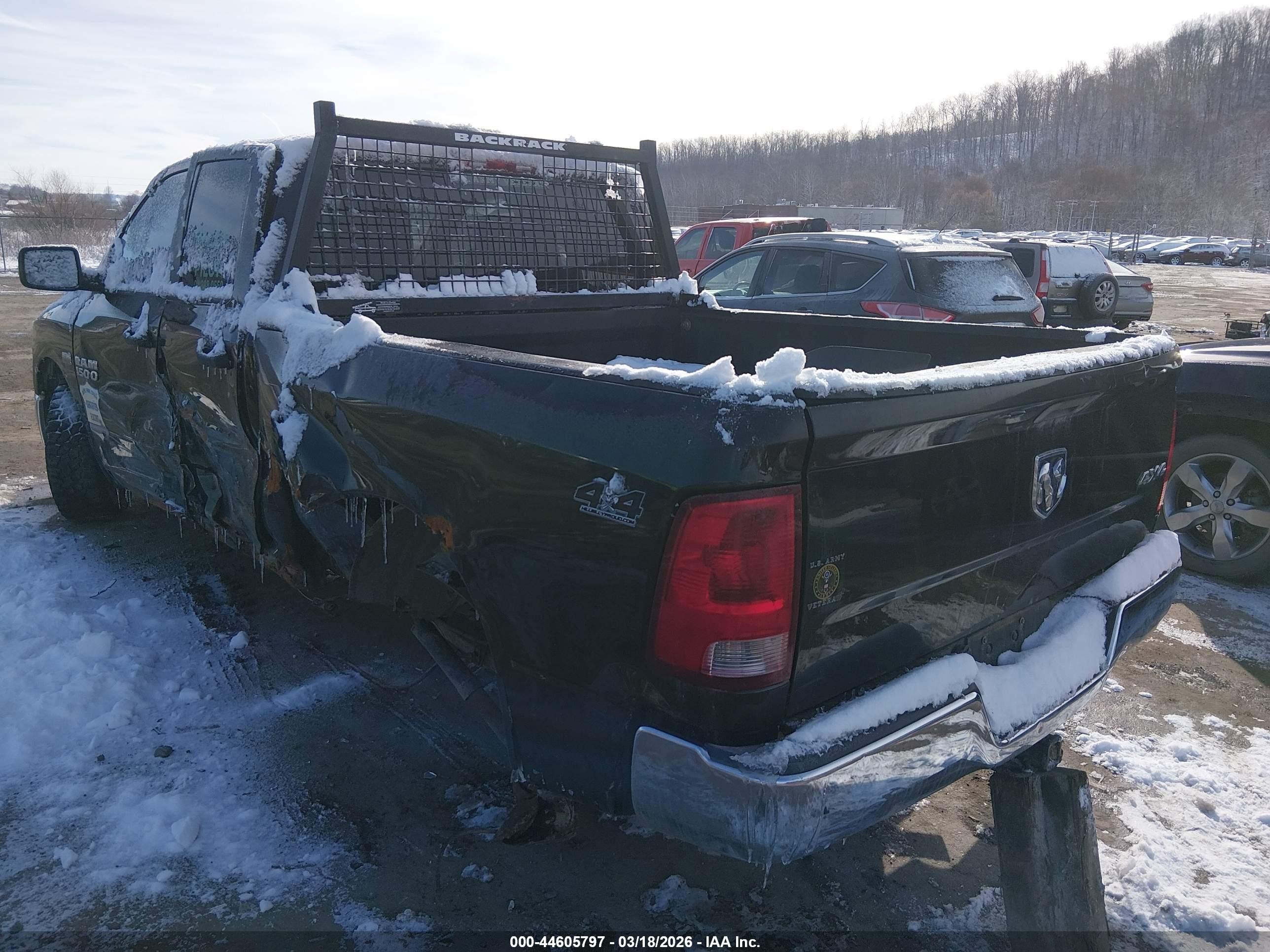 2014 Ram 1500 Tradesman Brown vin: 1C6RR7FT0ES427737