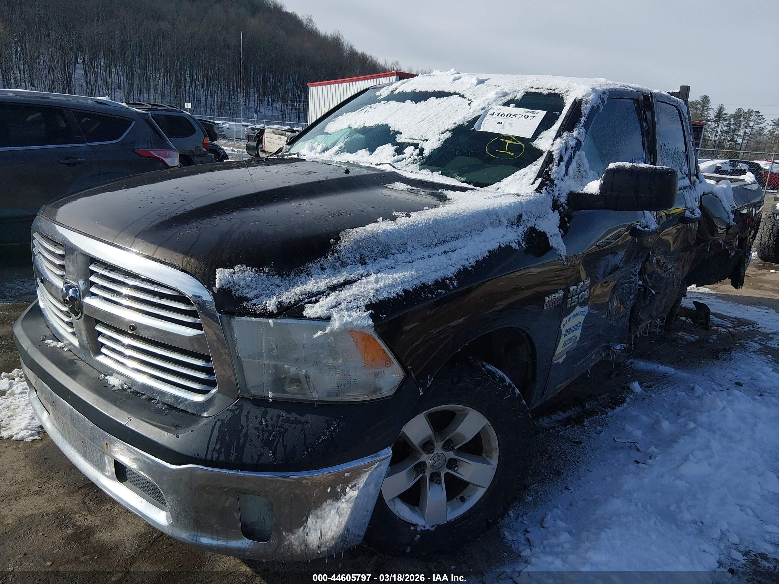 2014 Ram 1500 Tradesman Brown vin: 1C6RR7FT0ES427737