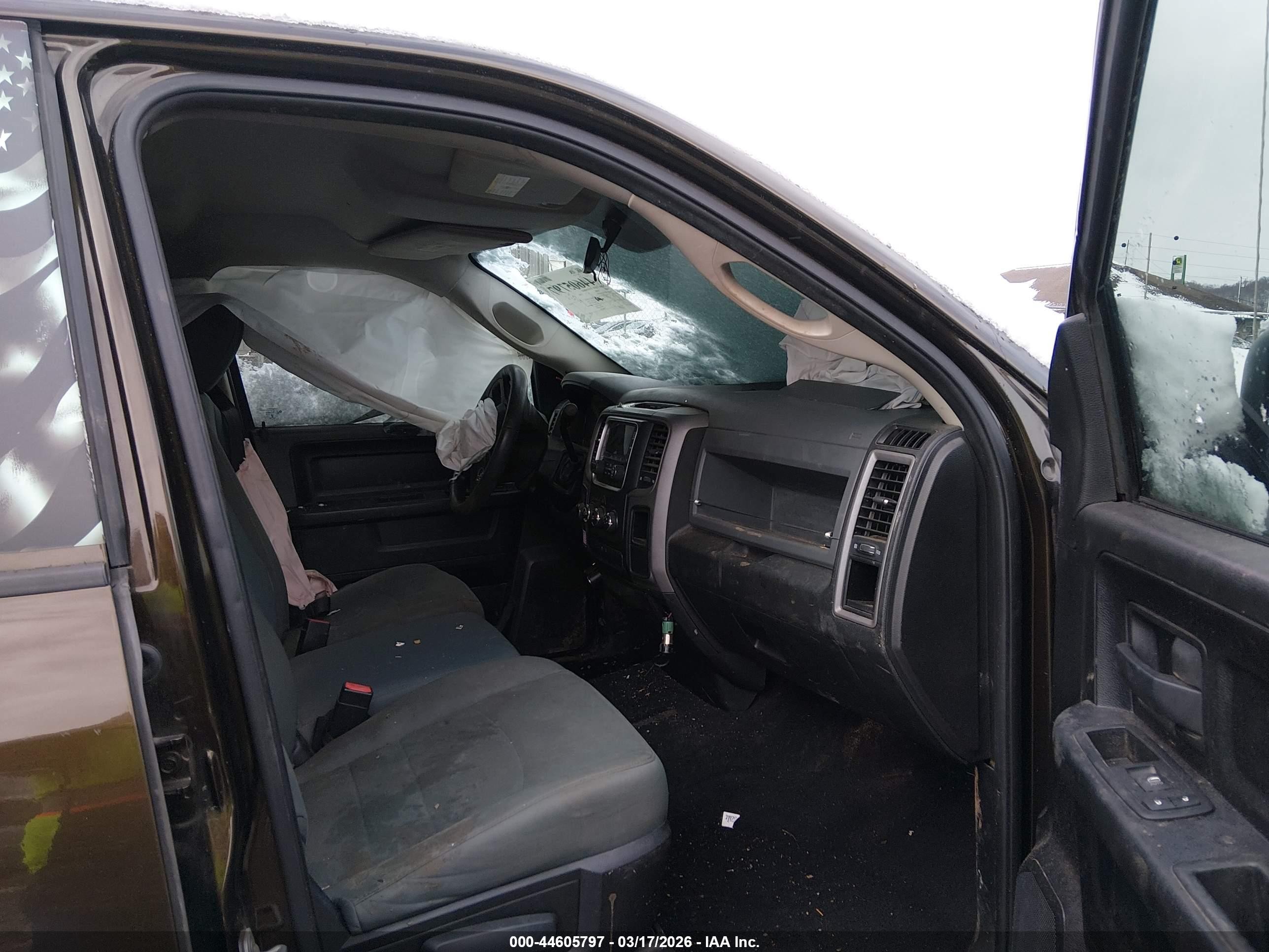 2014 Ram 1500 Tradesman Brown vin: 1C6RR7FT0ES427737