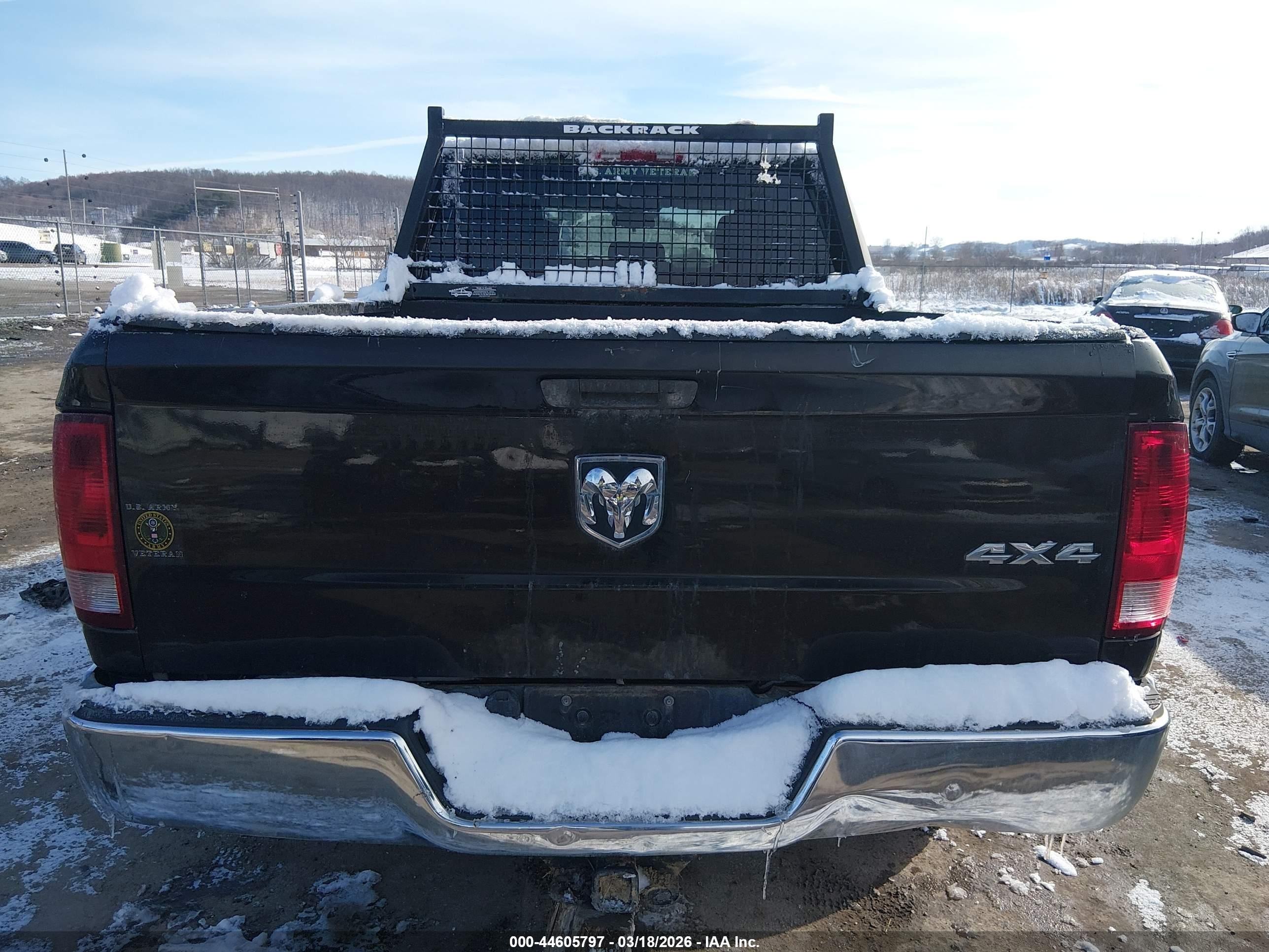 2014 Ram 1500 Tradesman Brown vin: 1C6RR7FT0ES427737