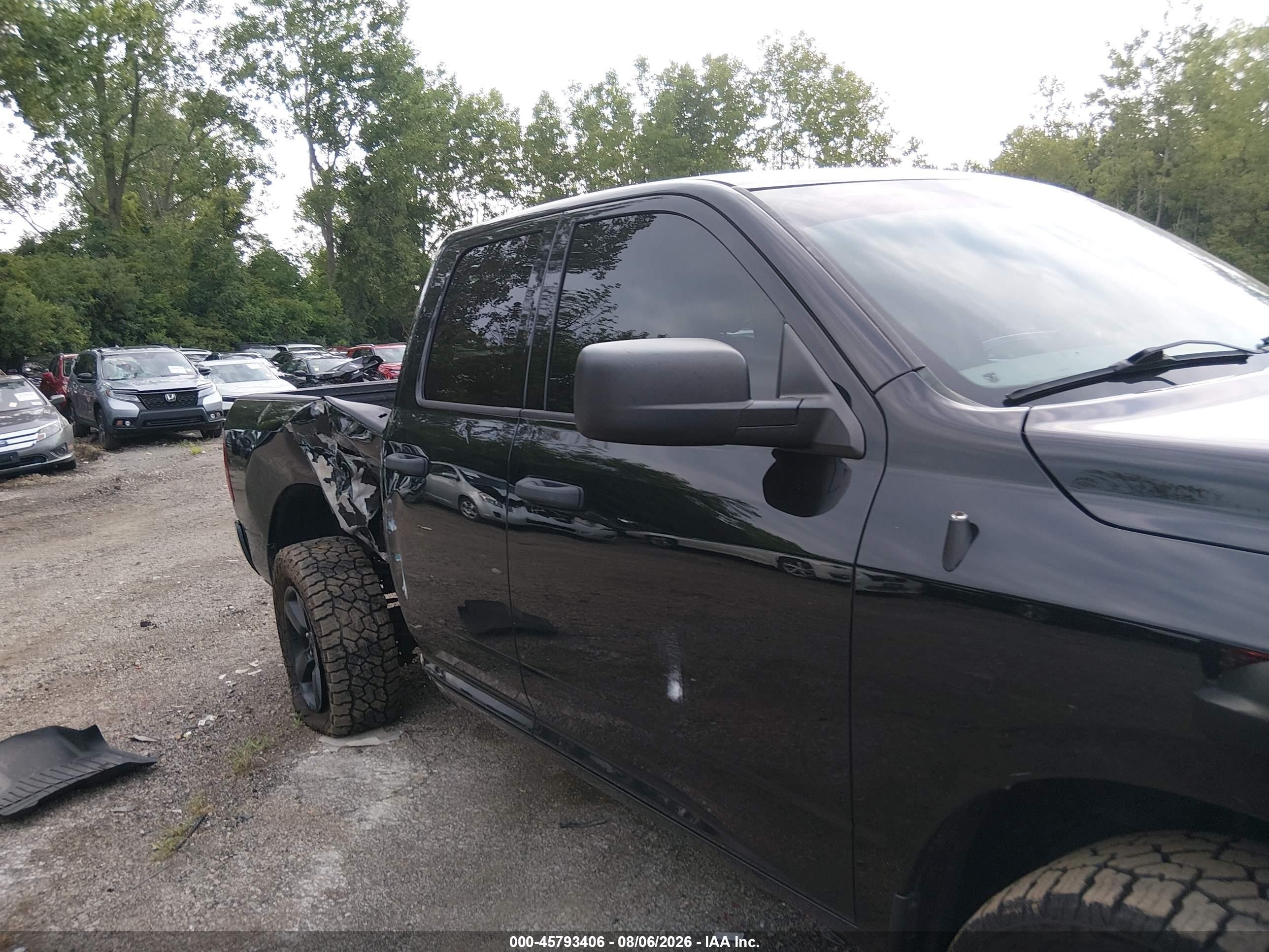 2015 Ram 1500 Express Black vin: 1C6RR7FT0FS599476