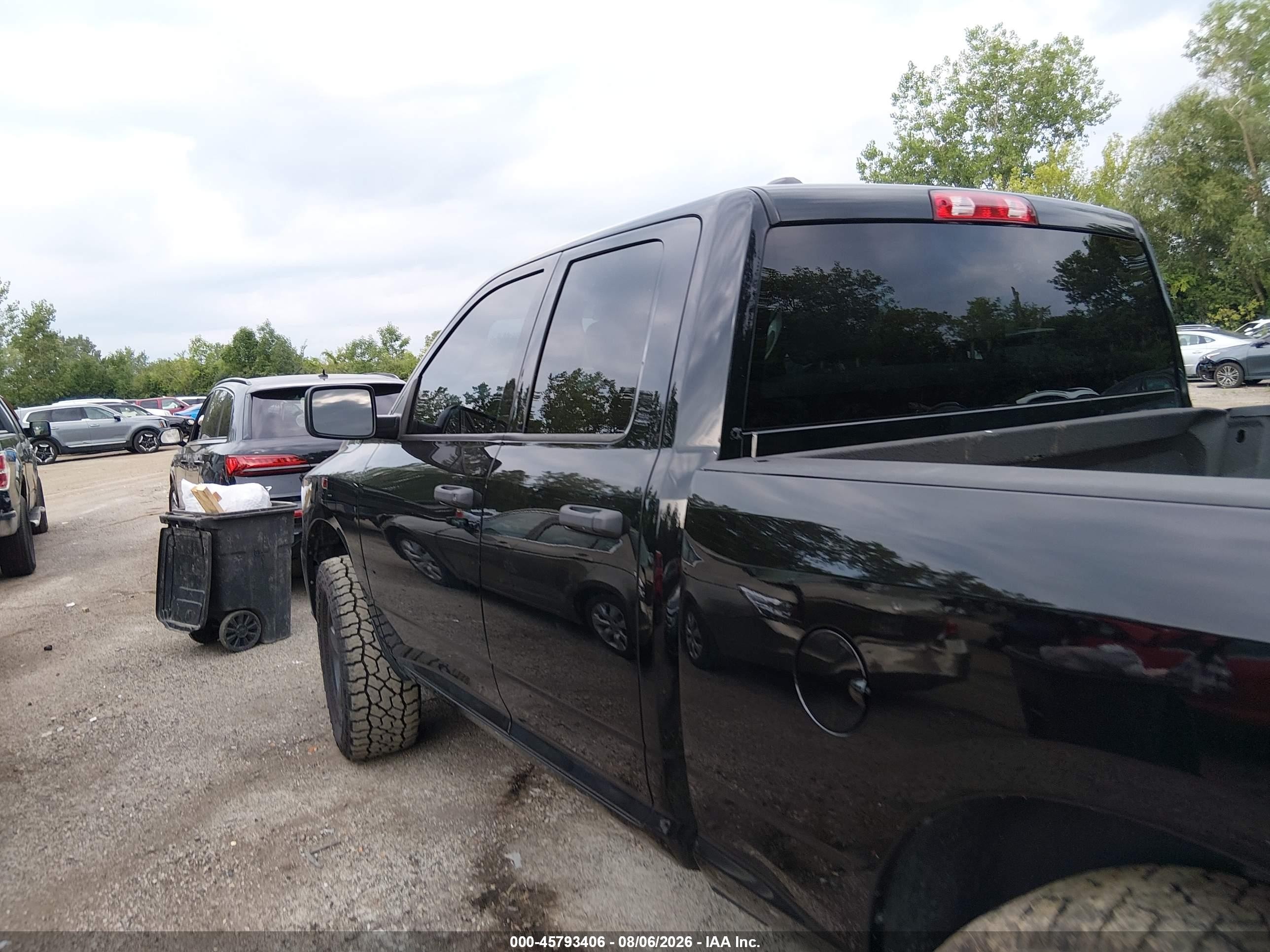 2015 Ram 1500 Express Black vin: 1C6RR7FT0FS599476