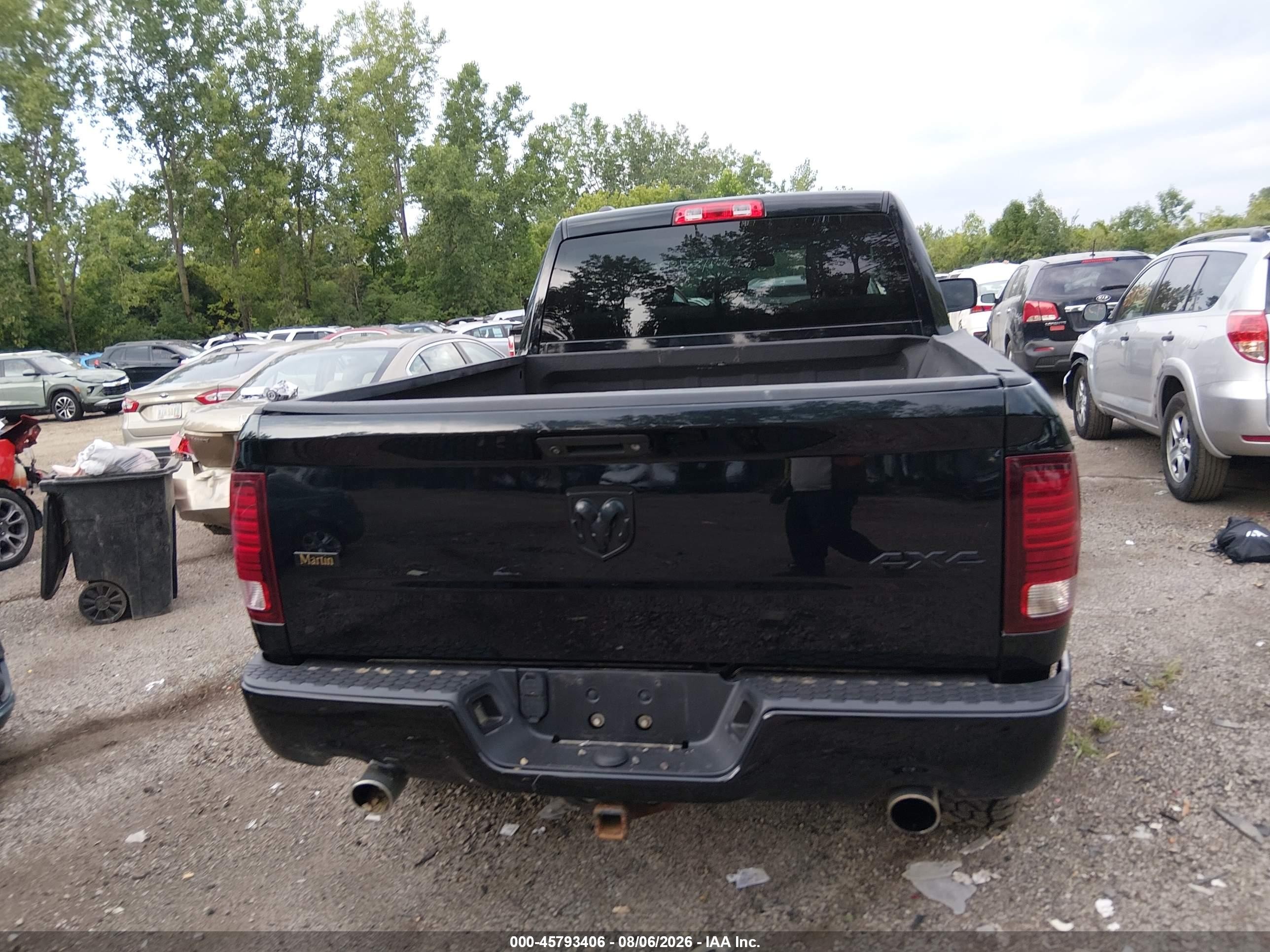 2015 Ram 1500 Express Black vin: 1C6RR7FT0FS599476