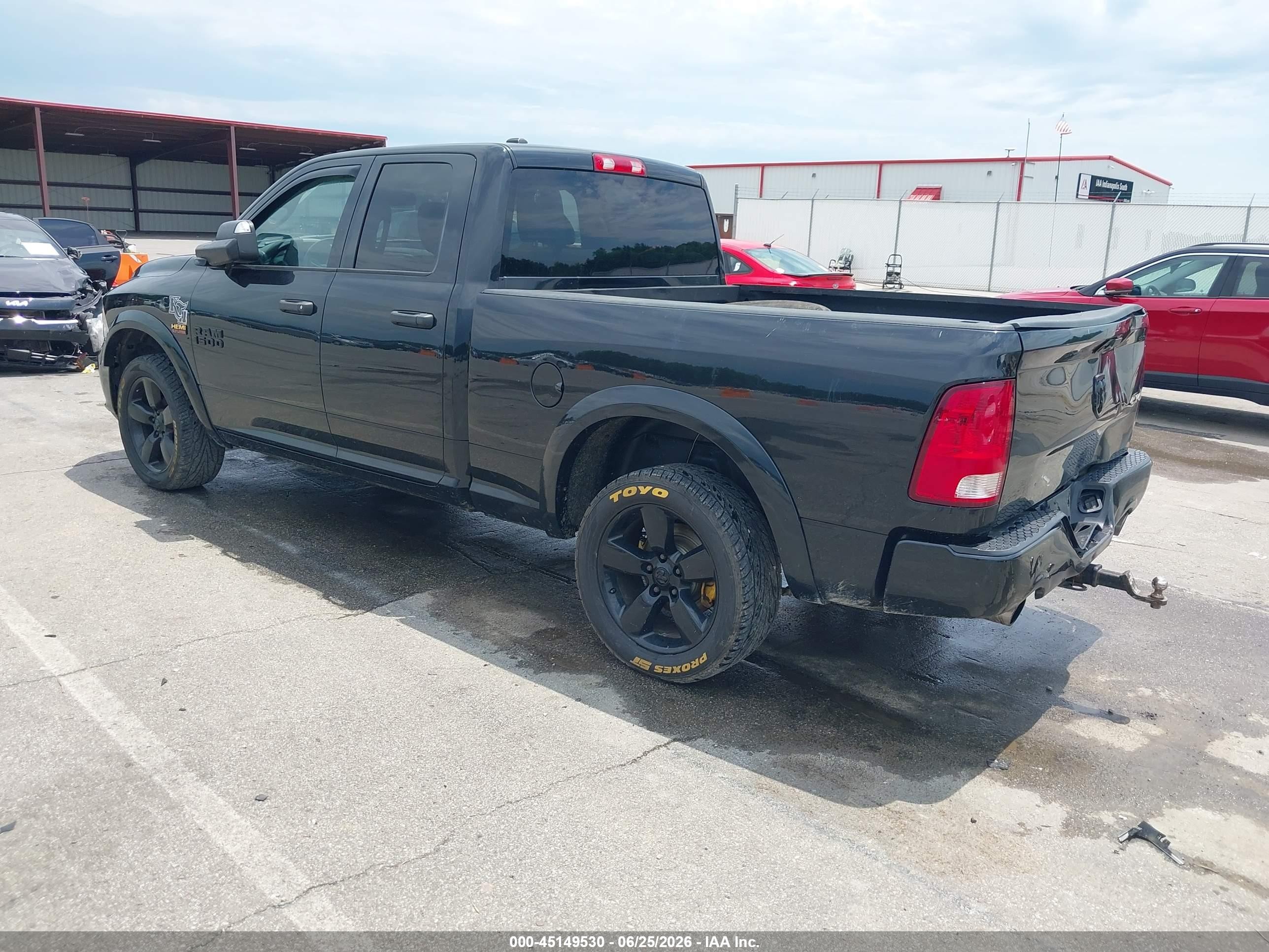 2015 Ram 1500 Express Black vin: 1C6RR7FT0FS683216
