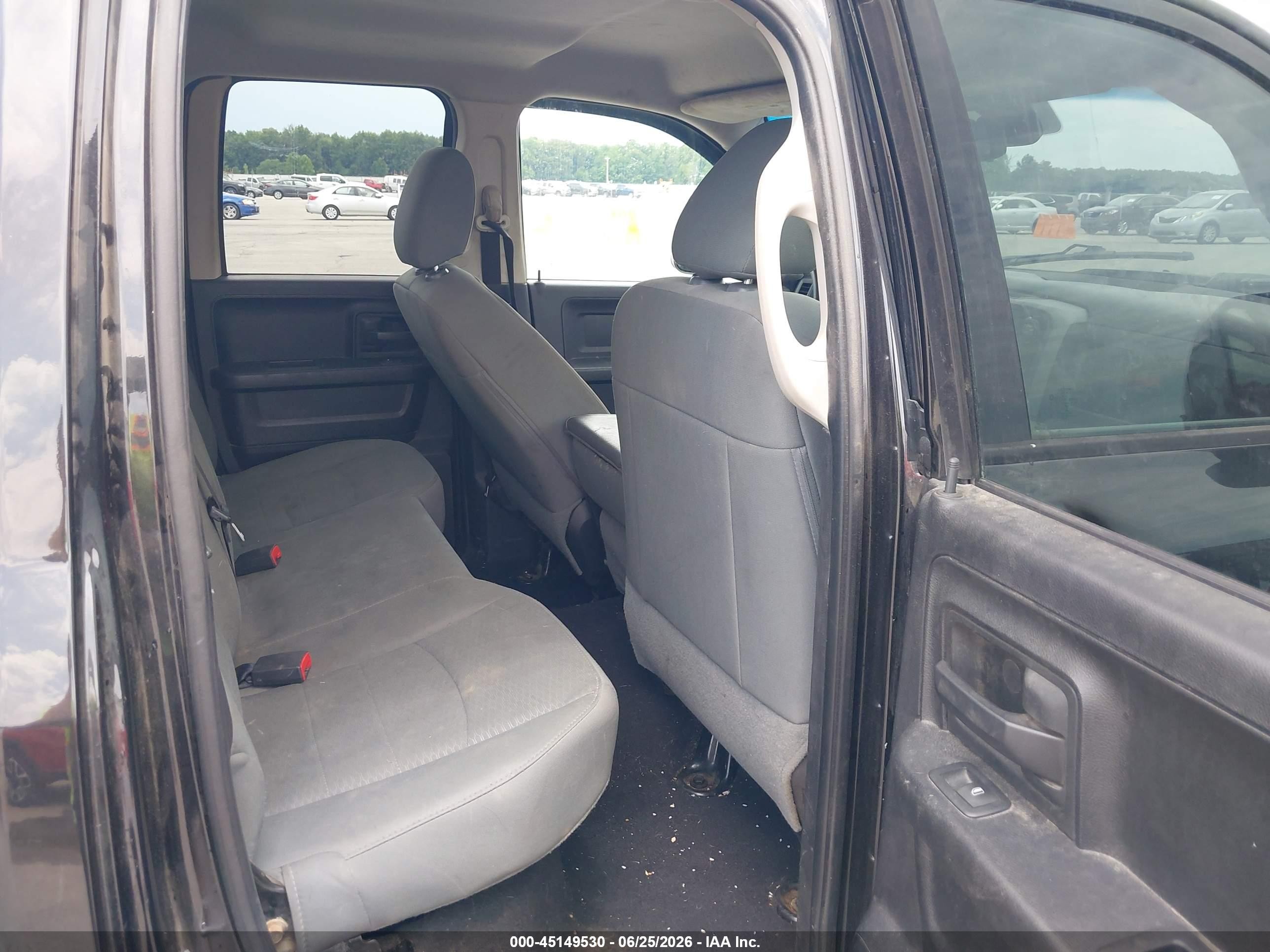 2015 Ram 1500 Express Black vin: 1C6RR7FT0FS683216