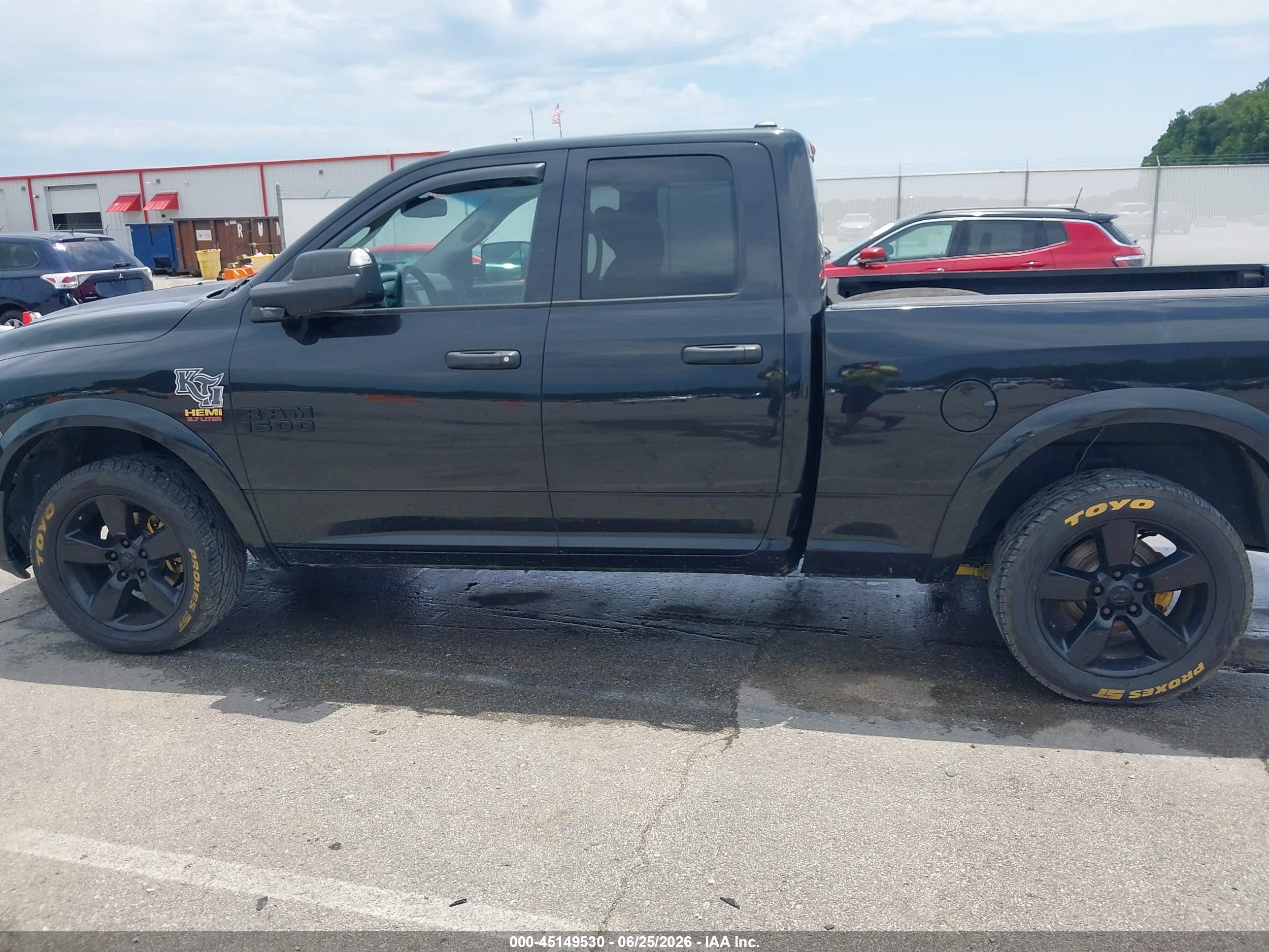 2015 Ram 1500 Express Black vin: 1C6RR7FT0FS683216