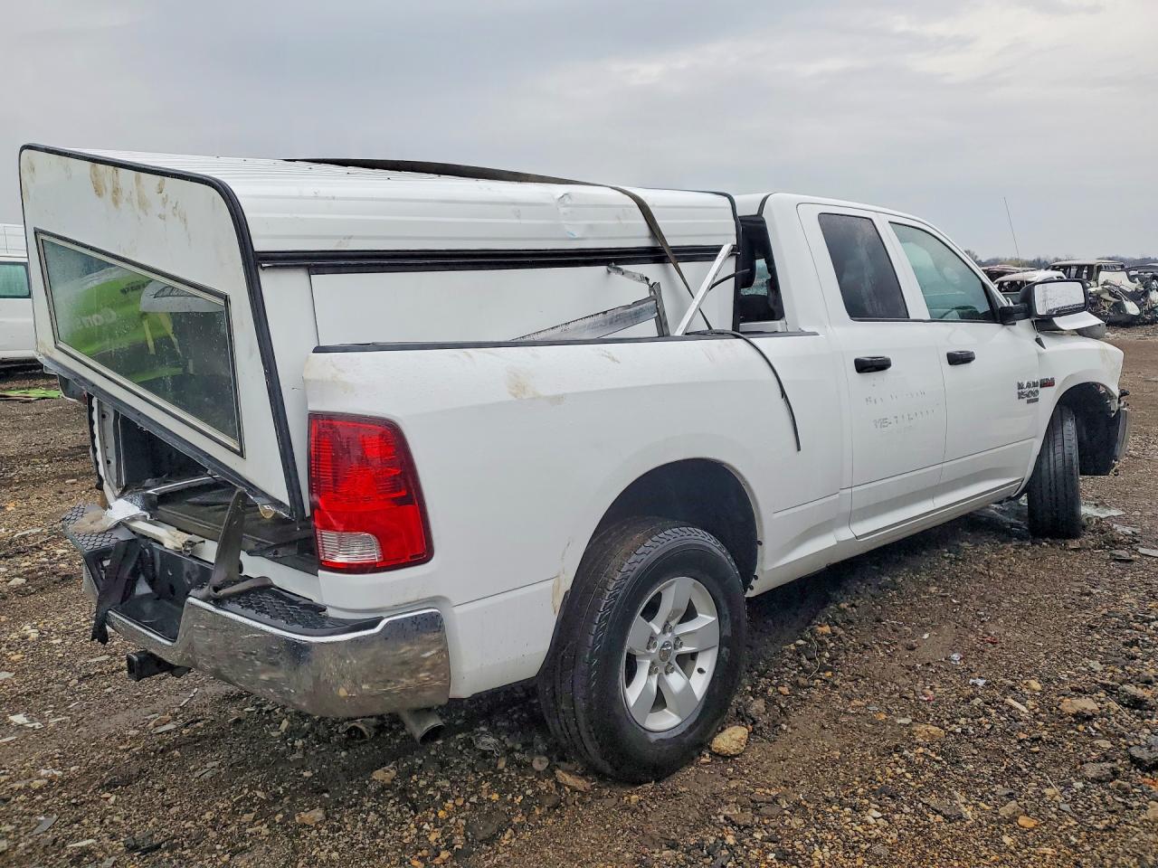 2022 Ram 1500 Classic Tradesman White vin: 1C6RR7FT0NS230552