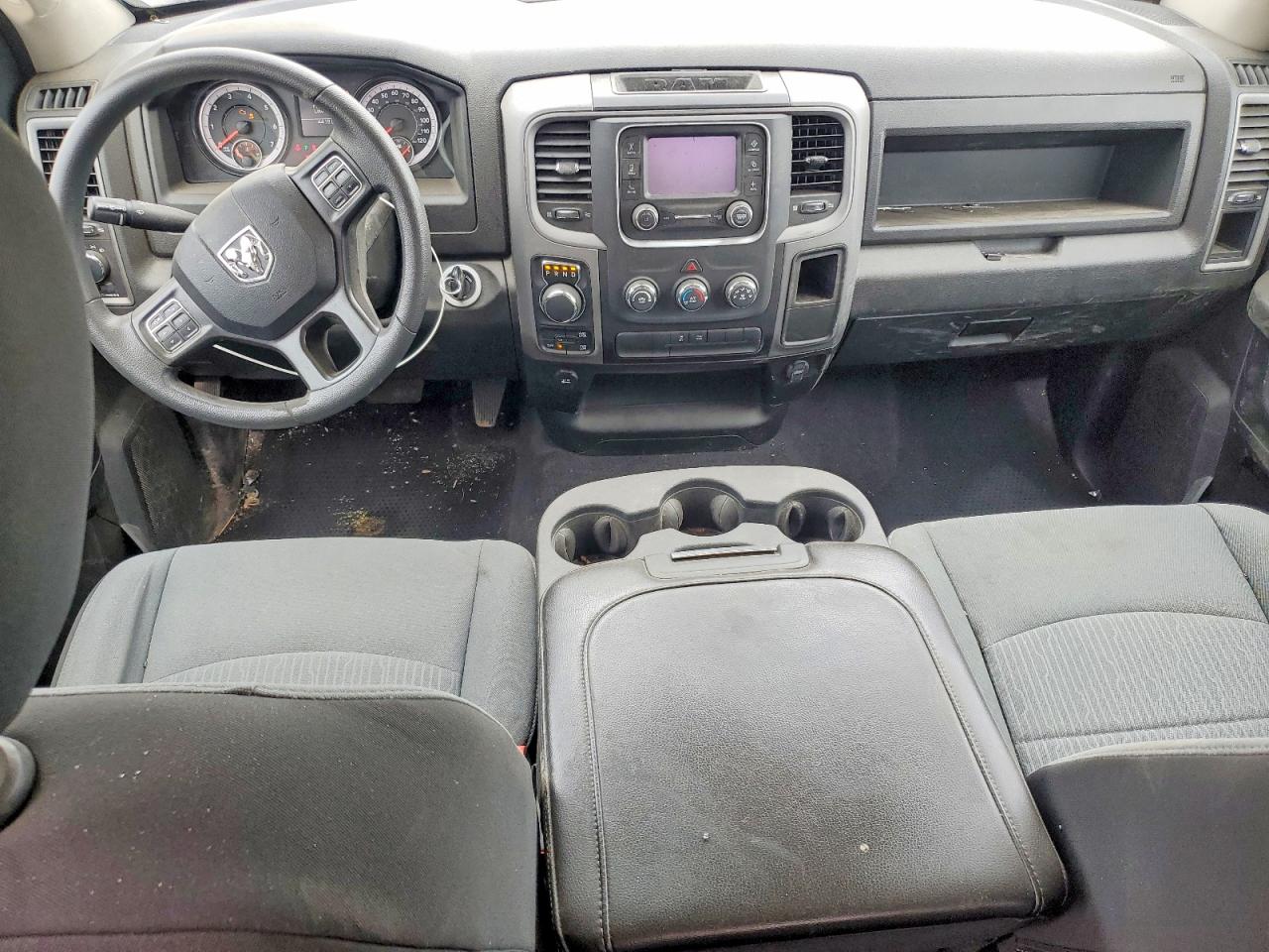 2022 Ram 1500 Classic Tradesman White vin: 1C6RR7FT0NS230552