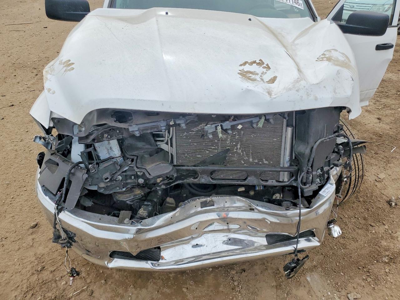 2022 Ram 1500 Classic Tradesman White vin: 1C6RR7FT0NS230552