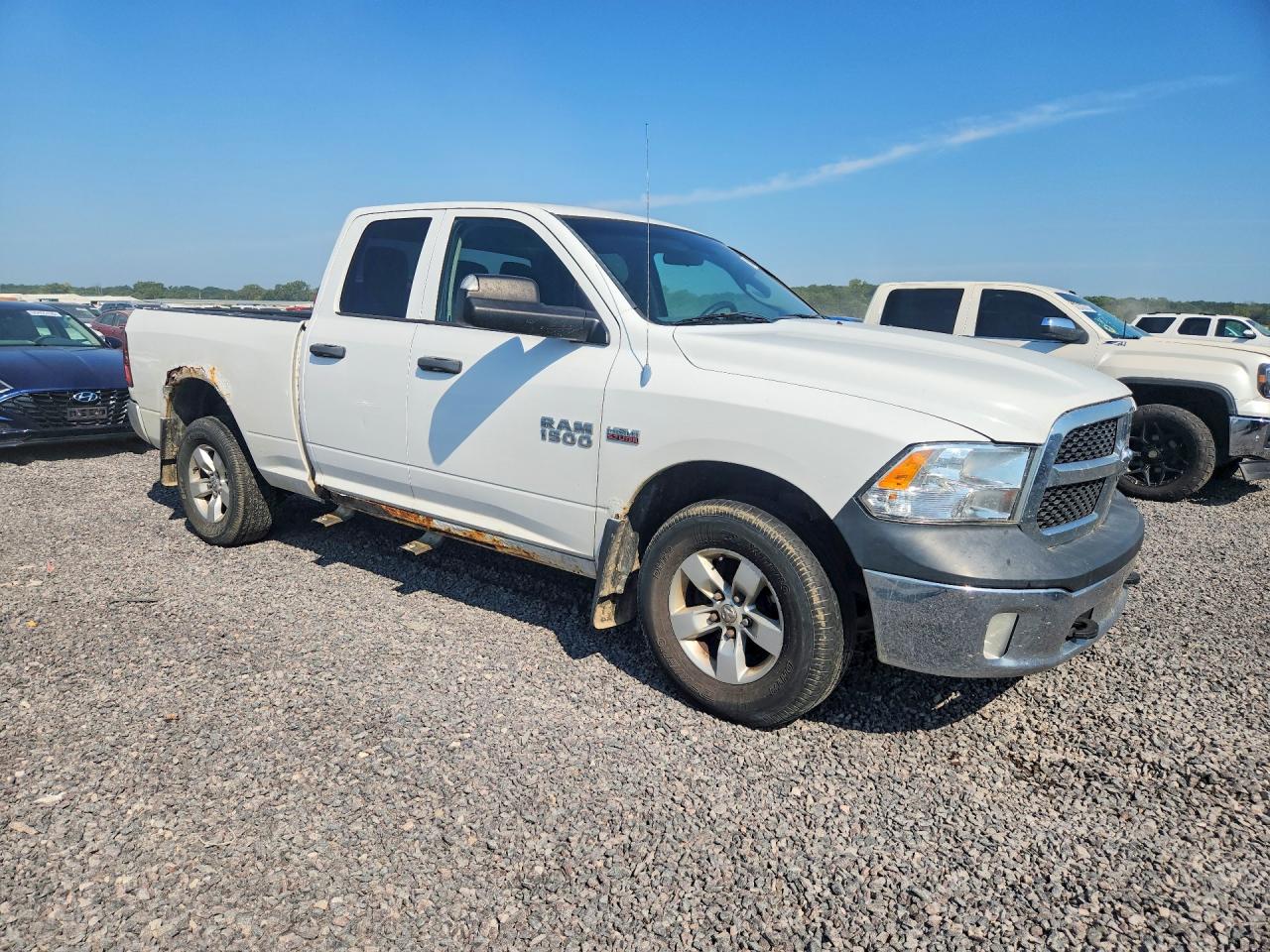 2013 Ram 1500 St White vin: 1C6RR7FT1DS590007