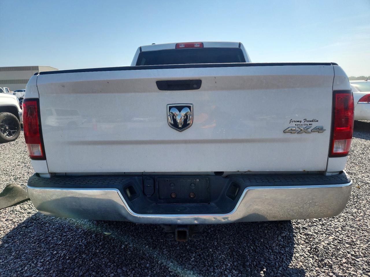 2013 Ram 1500 St White vin: 1C6RR7FT1DS590007