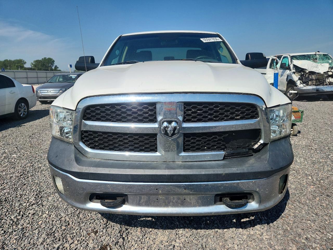 2013 Ram 1500 St White vin: 1C6RR7FT1DS590007