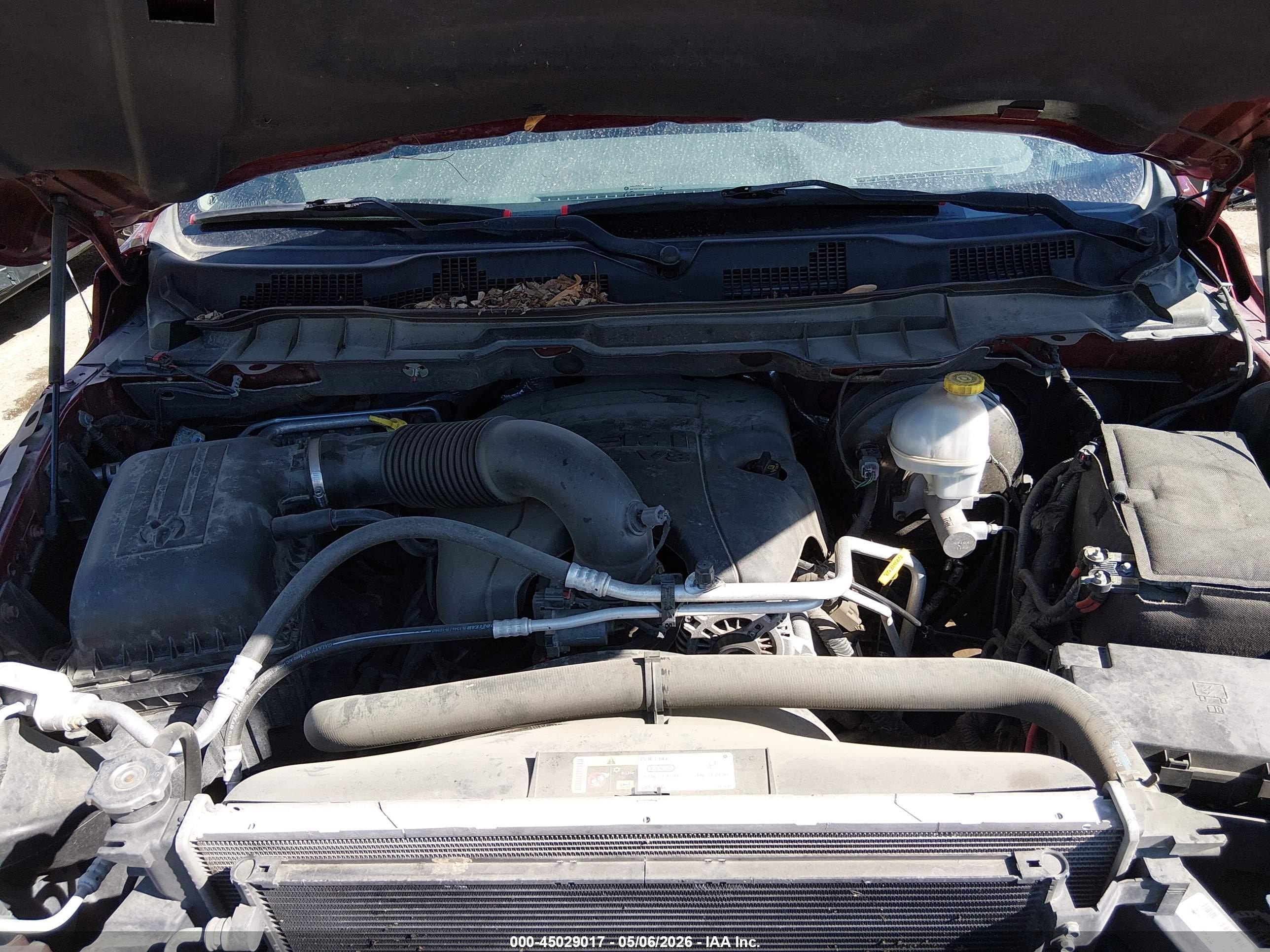 2013 Ram 1500 Express Burgundy vin: 1C6RR7FT1DS647600