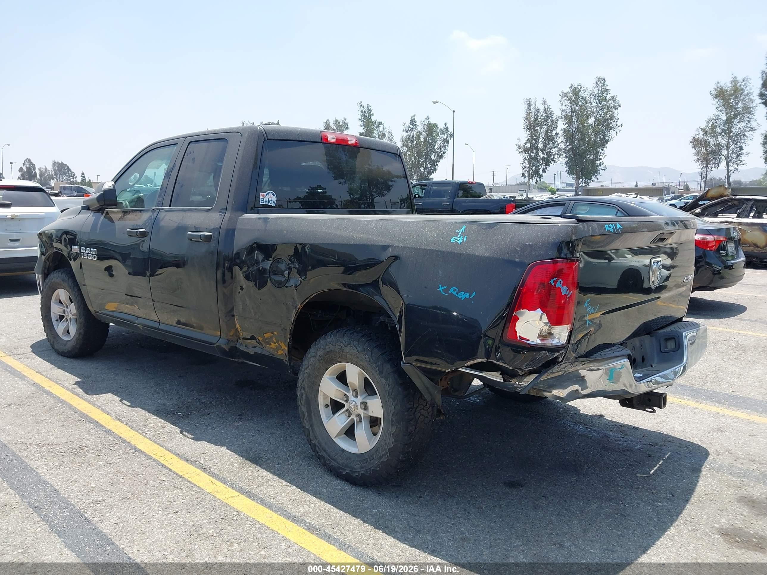 2013 Ram 1500 St Black vin: 1C6RR7FT1DS717838