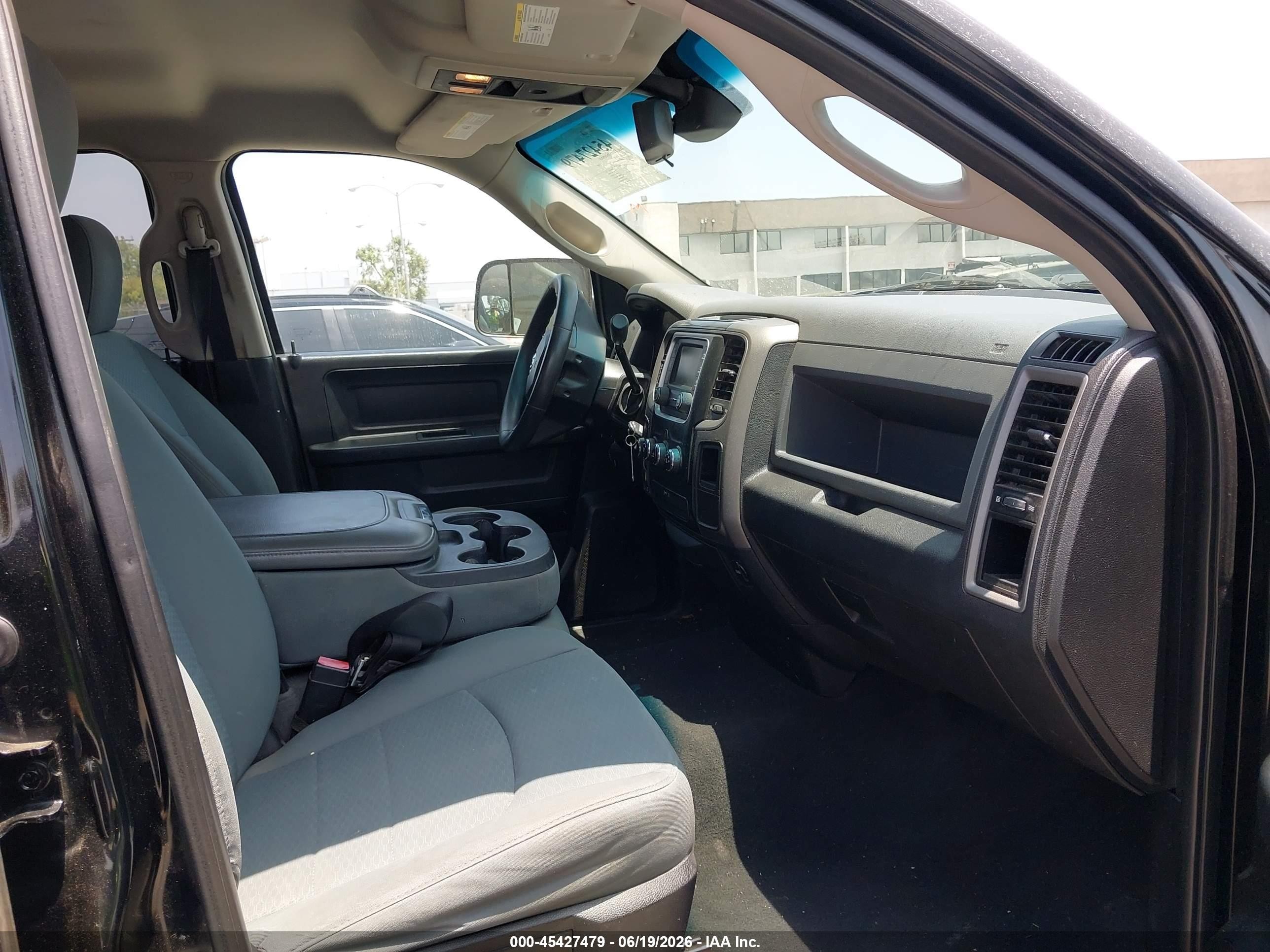 2013 Ram 1500 St Black vin: 1C6RR7FT1DS717838