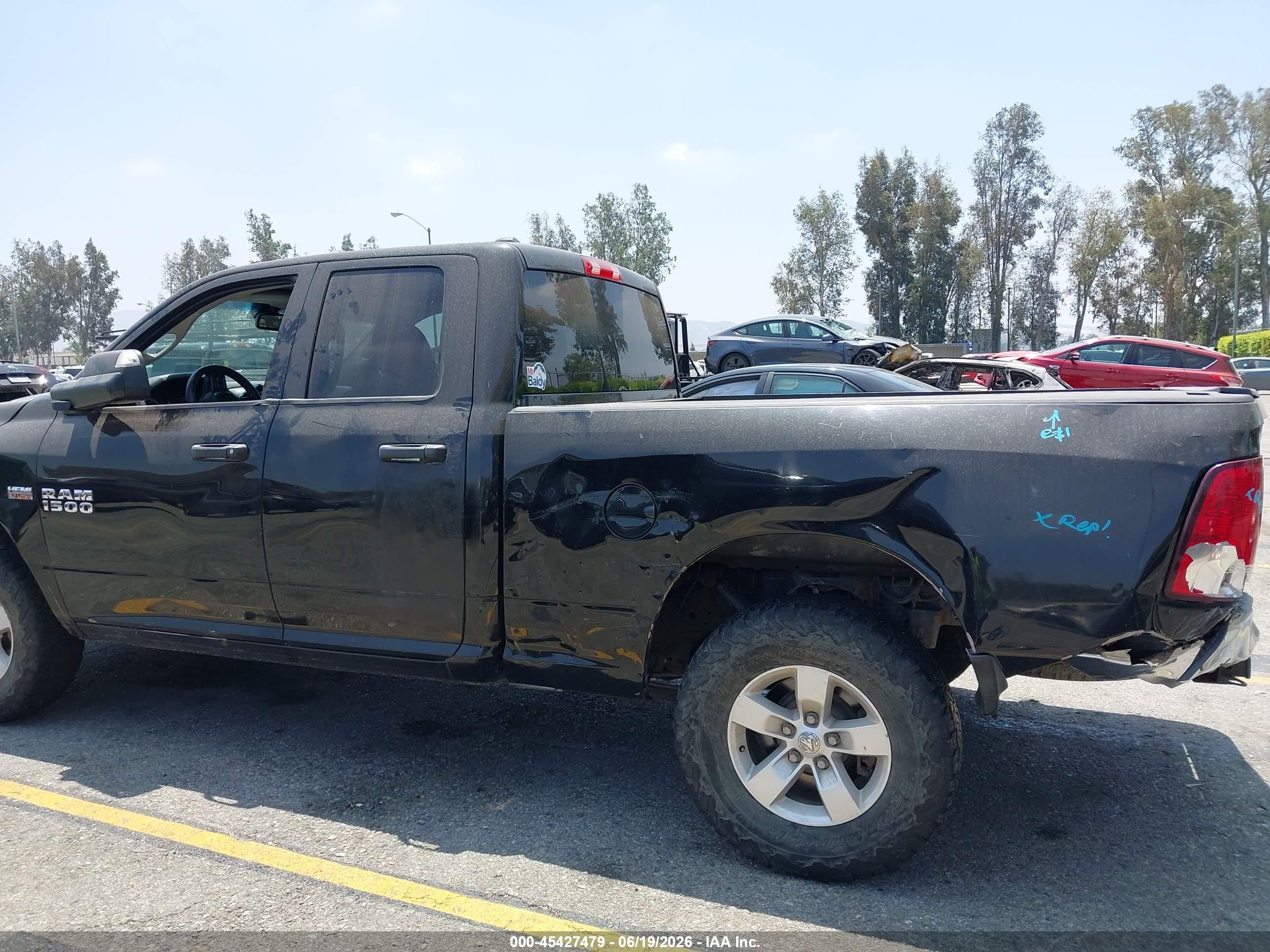 2013 Ram 1500 St Black vin: 1C6RR7FT1DS717838