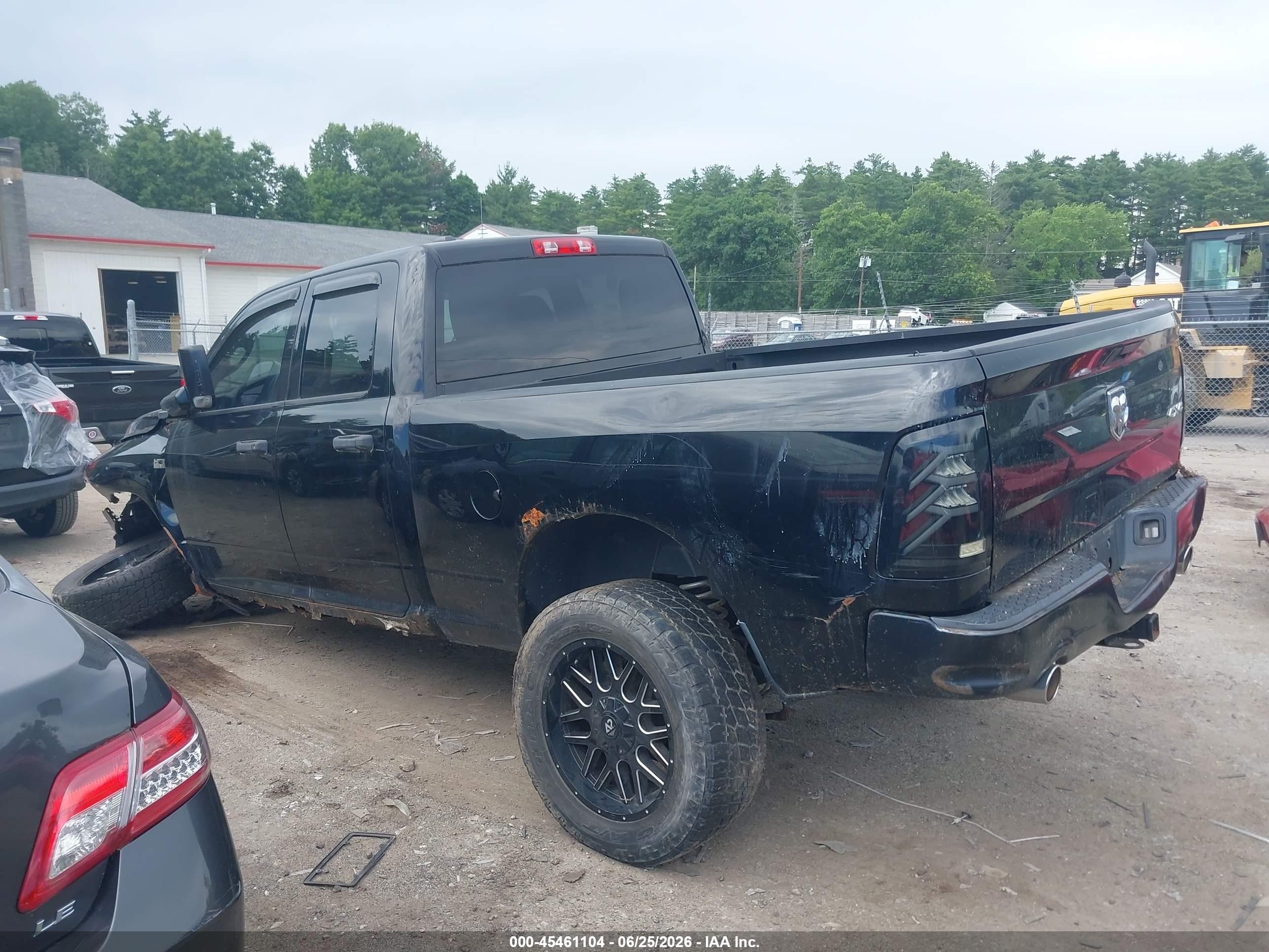 2014 Ram 1500 Express Black vin: 1C6RR7FT1ES118407