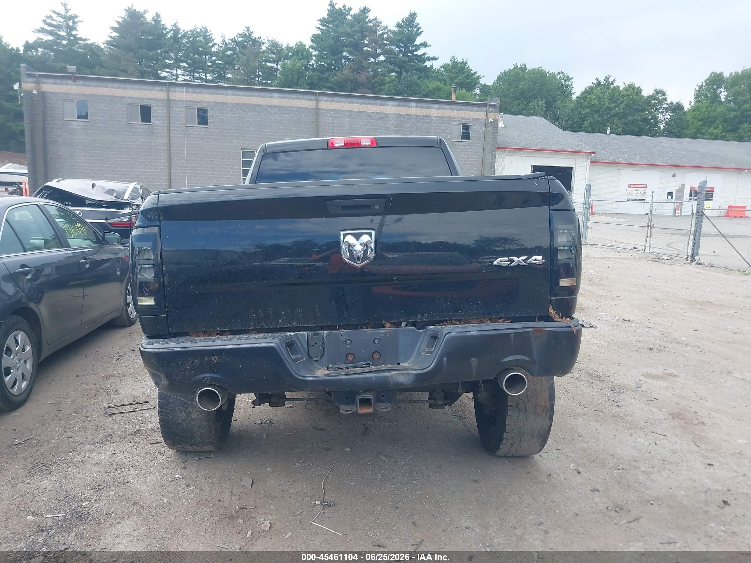 2014 Ram 1500 Express Black vin: 1C6RR7FT1ES118407