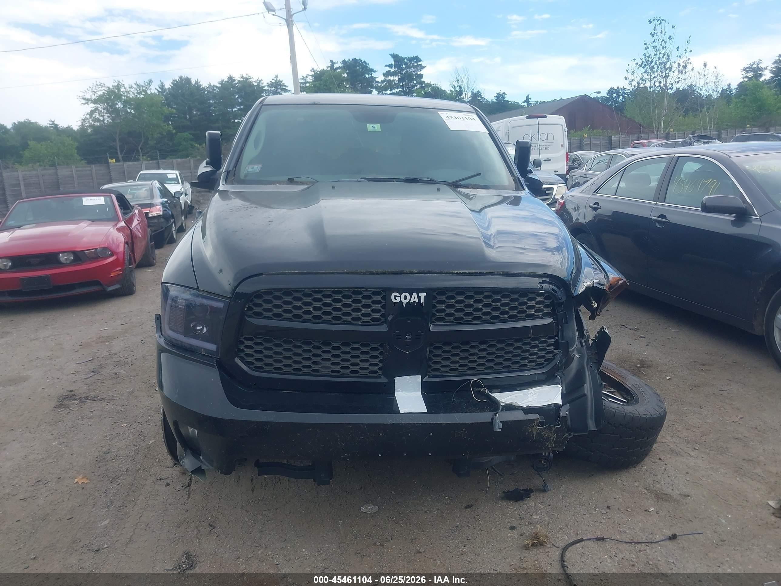 2014 Ram 1500 Express Black vin: 1C6RR7FT1ES118407