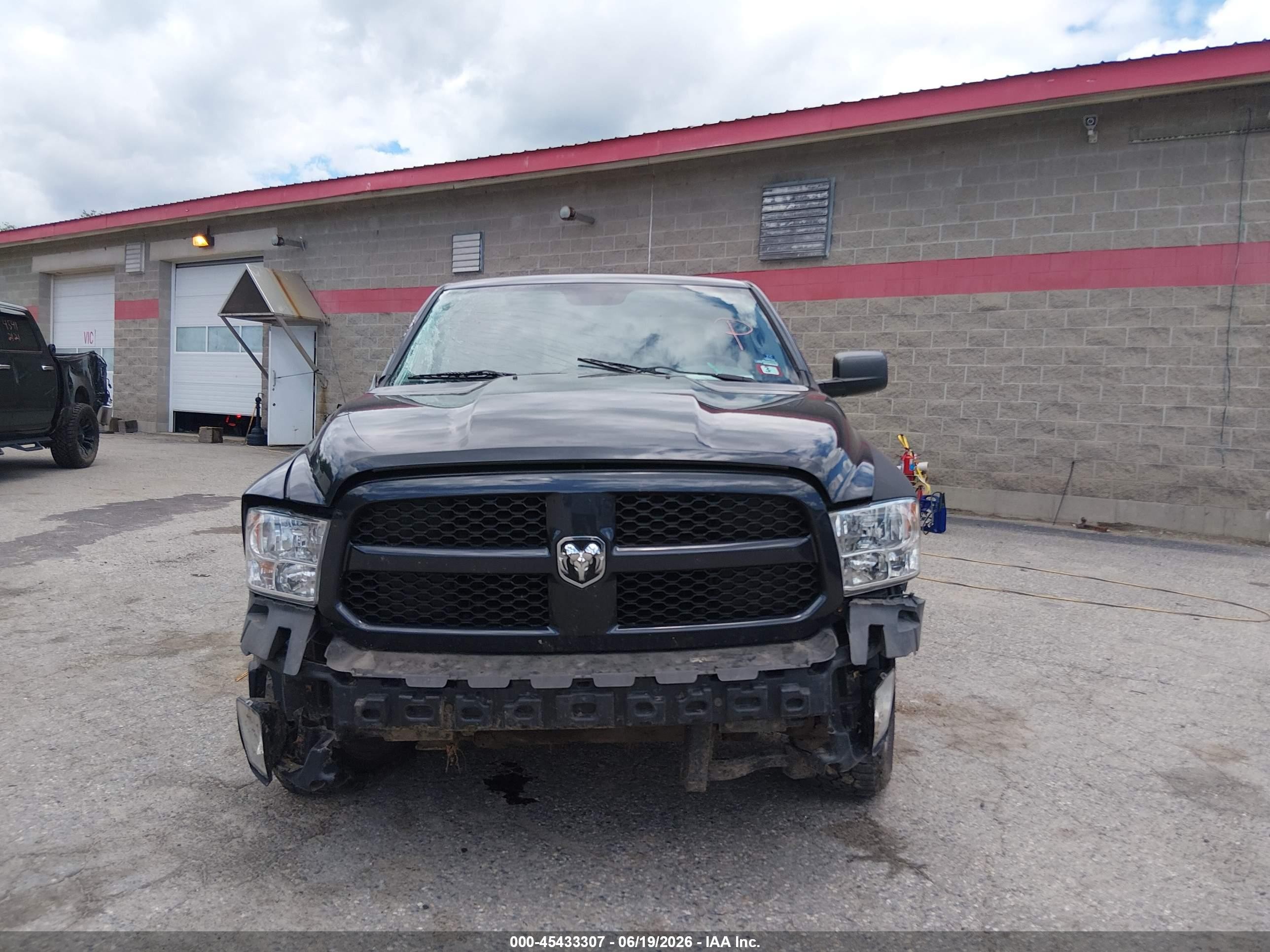 2014 Ram 1500 Express Black vin: 1C6RR7FT1ES321958
