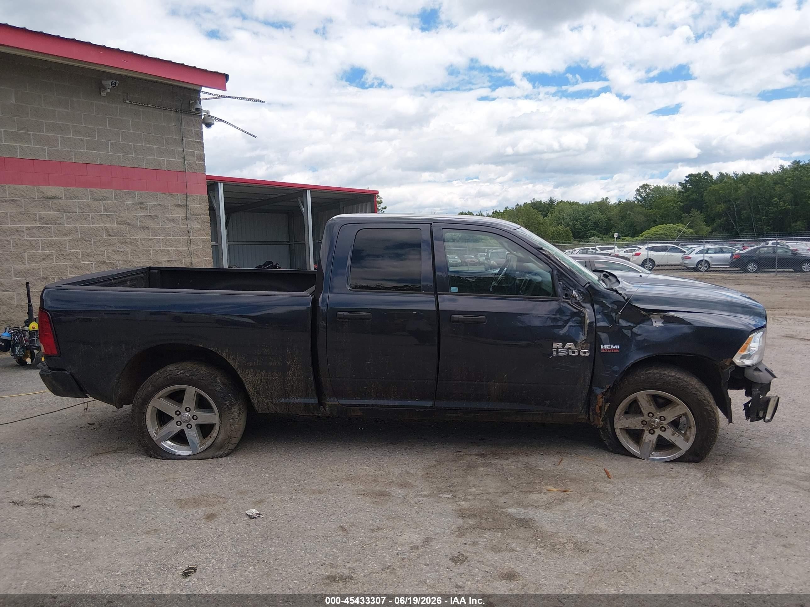 2014 Ram 1500 Express Black vin: 1C6RR7FT1ES321958