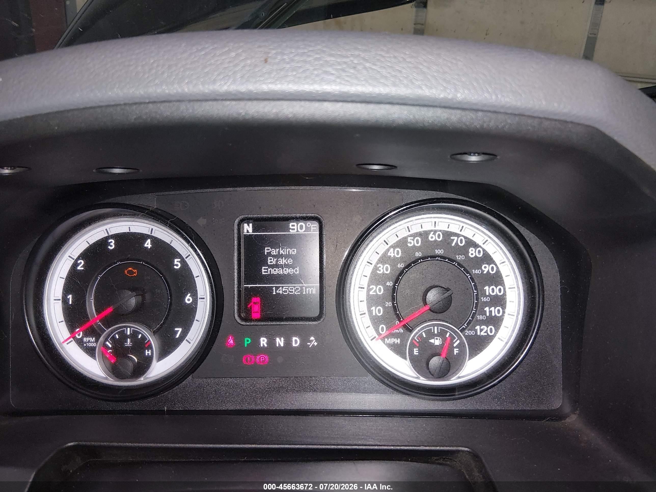 2014 Ram 1500 St Black vin: 1C6RR7FT1ES341577