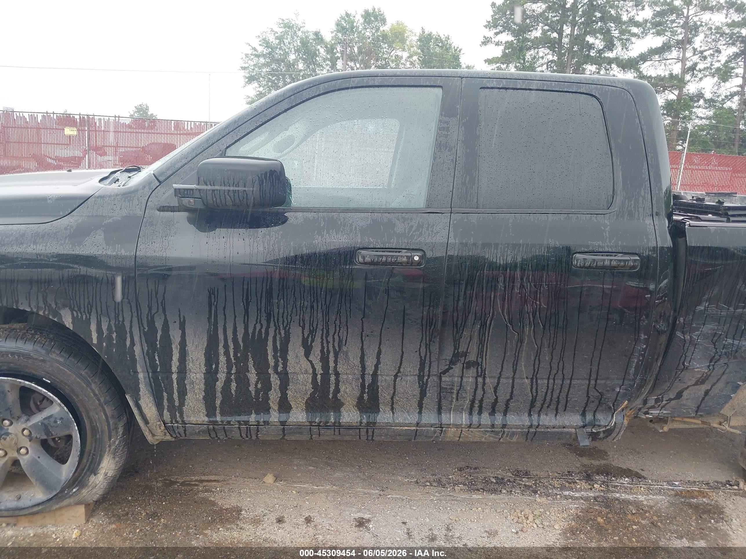 2014 Ram 1500 Express Черный vin: 1C6RR7FT1ES349971
