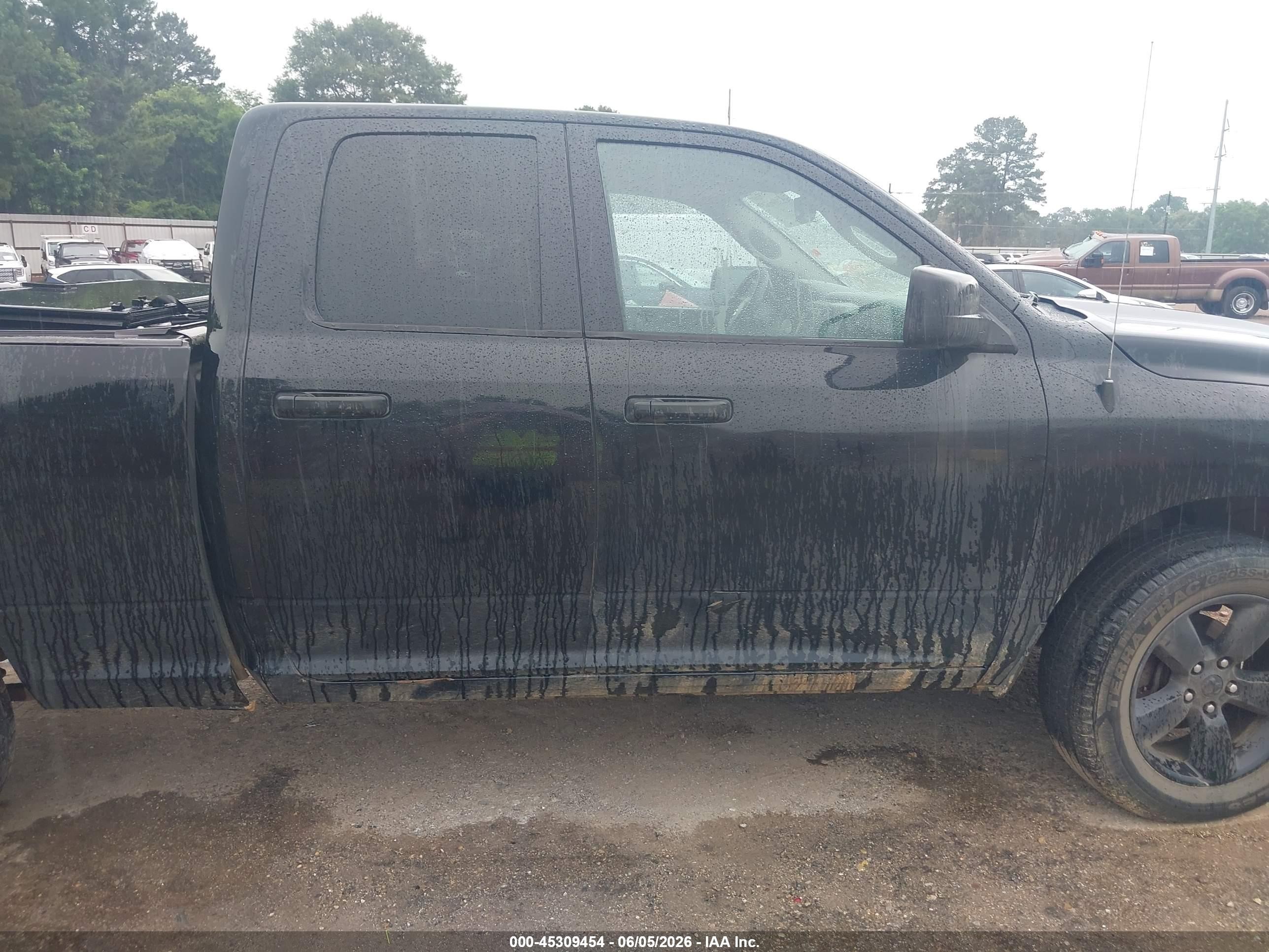 2014 Ram 1500 Express Черный vin: 1C6RR7FT1ES349971
