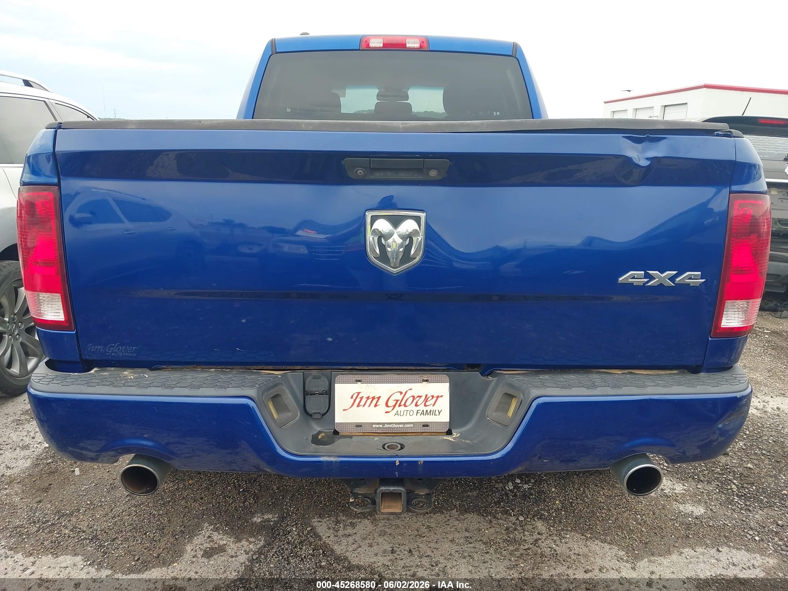 2014 Ram 1500 Express Blue vin: 1C6RR7FT1ES354717