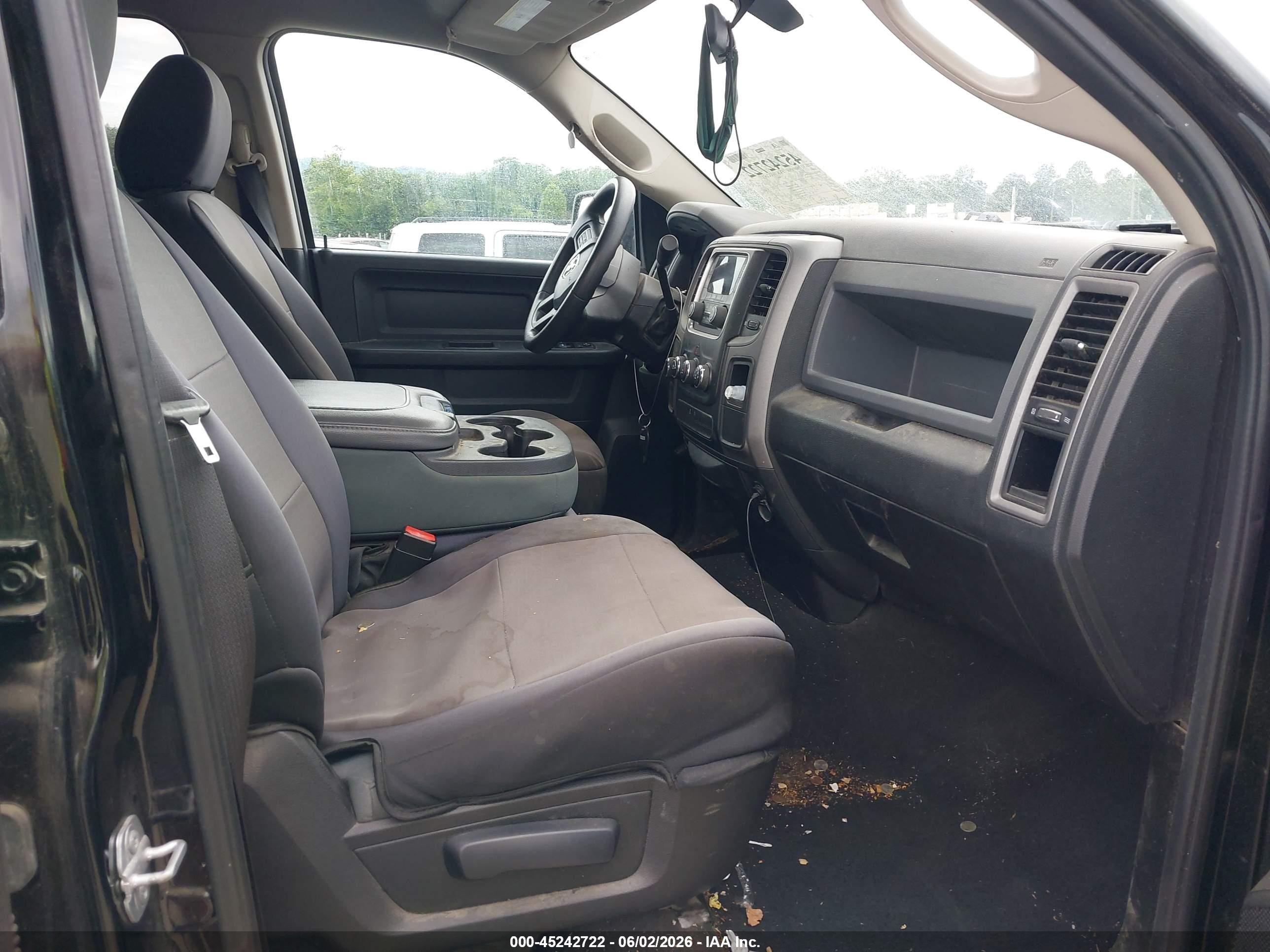 2014 Ram 1500 St Black vin: 1C6RR7FT1ES442246