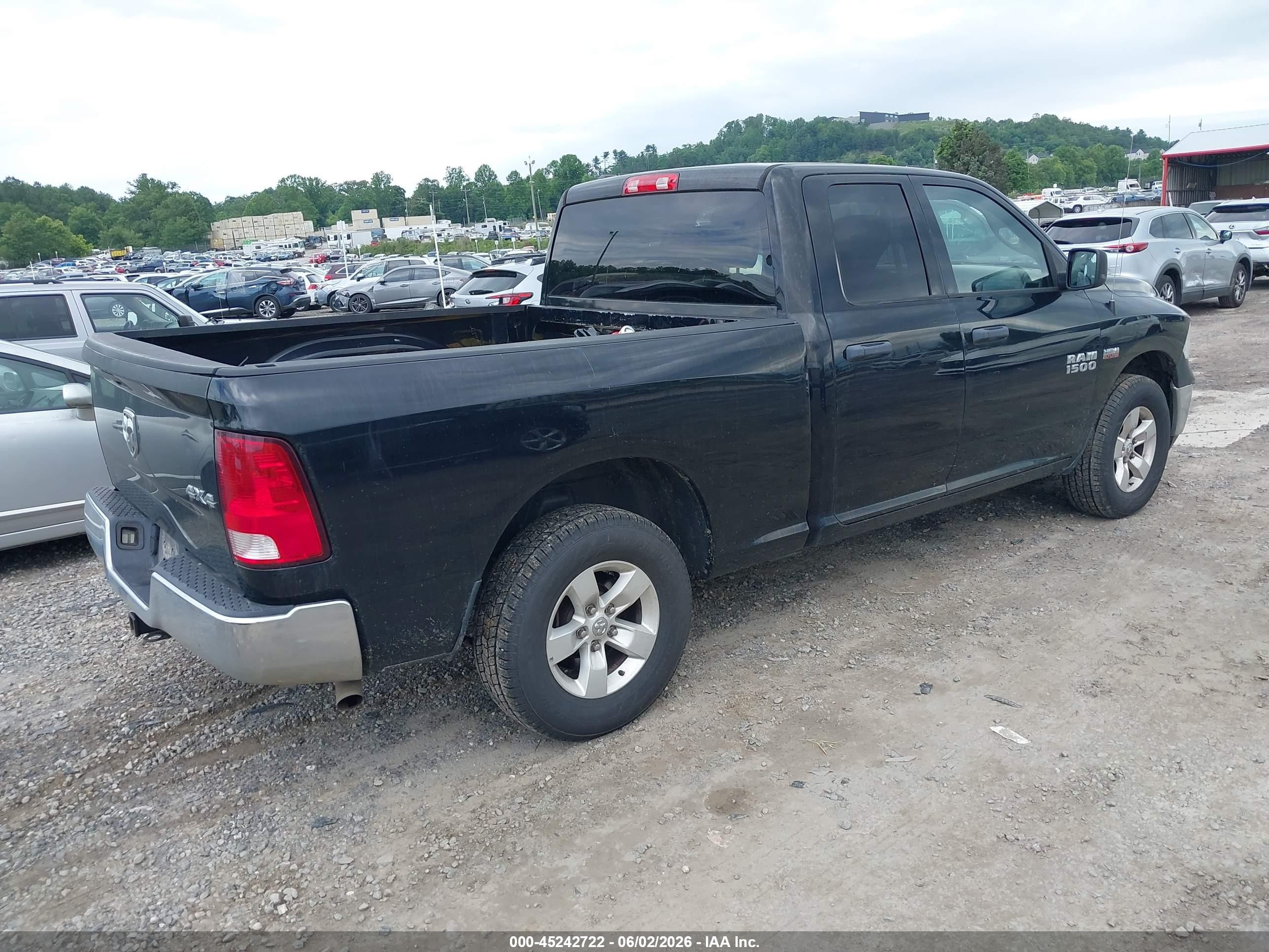 2014 Ram 1500 St Black vin: 1C6RR7FT1ES442246