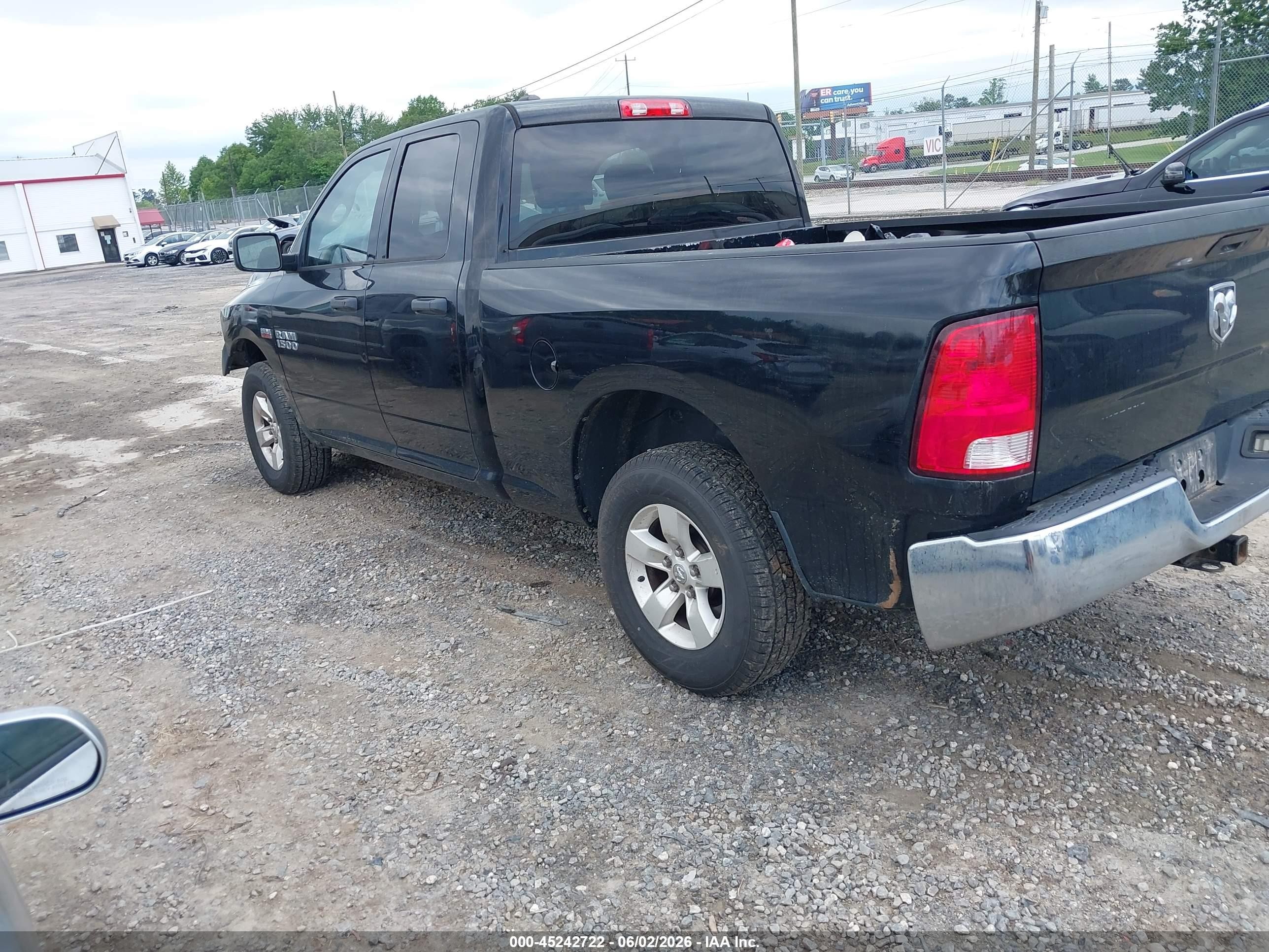 2014 Ram 1500 St Black vin: 1C6RR7FT1ES442246