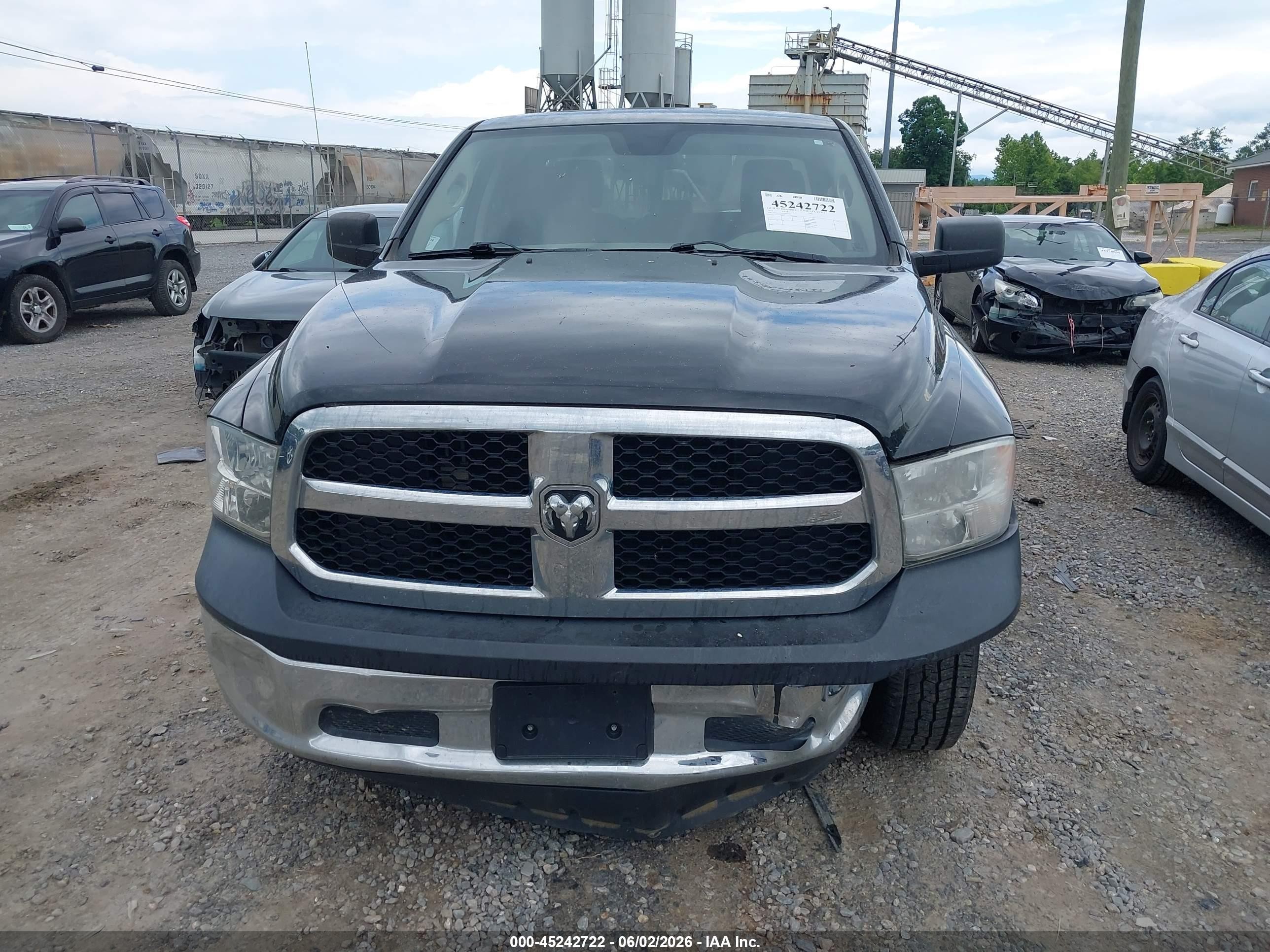 2014 Ram 1500 St Black vin: 1C6RR7FT1ES442246