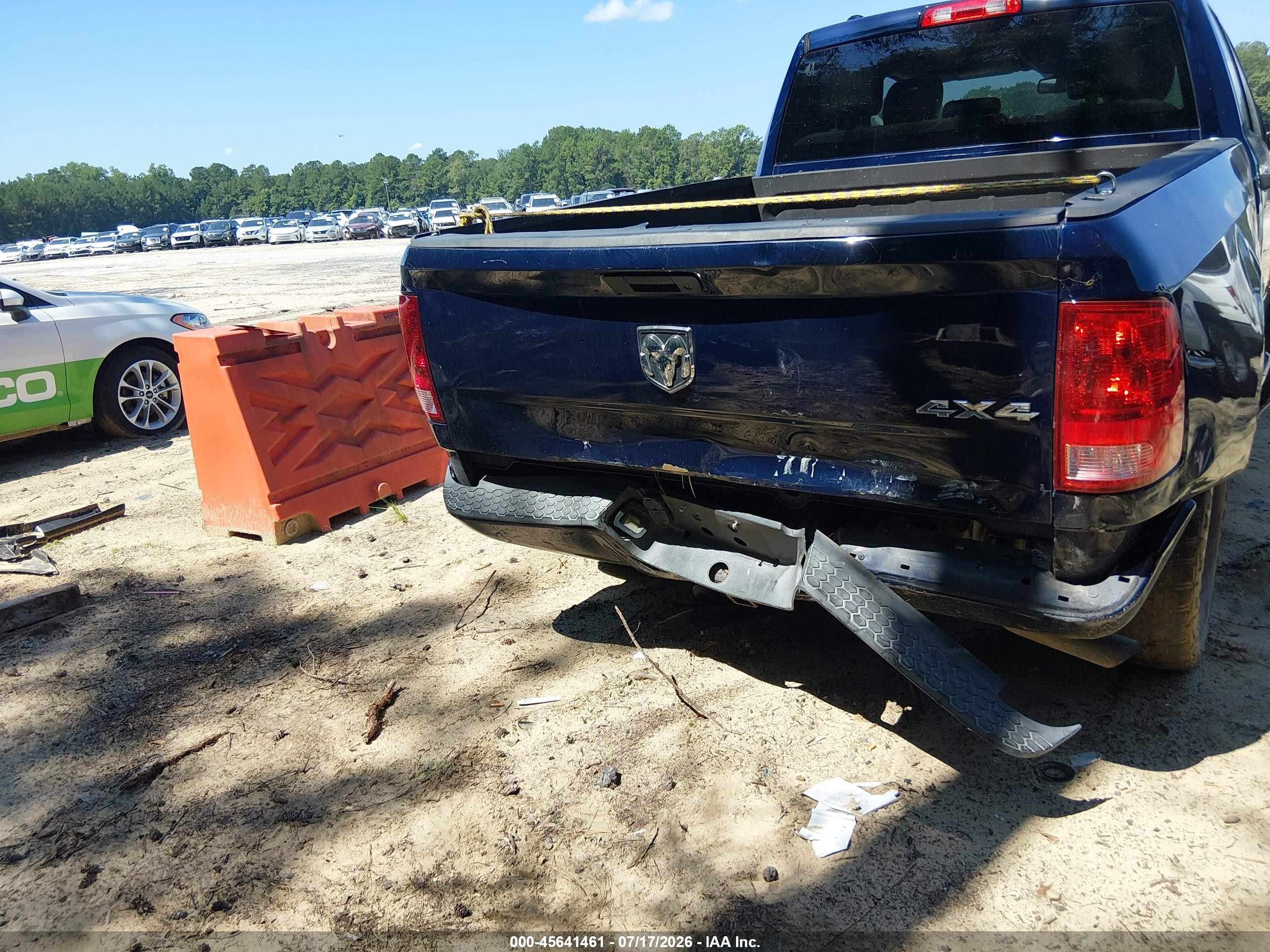 2015 Ram 1500 Tradesman Синий vin: 1C6RR7FT1FS670796