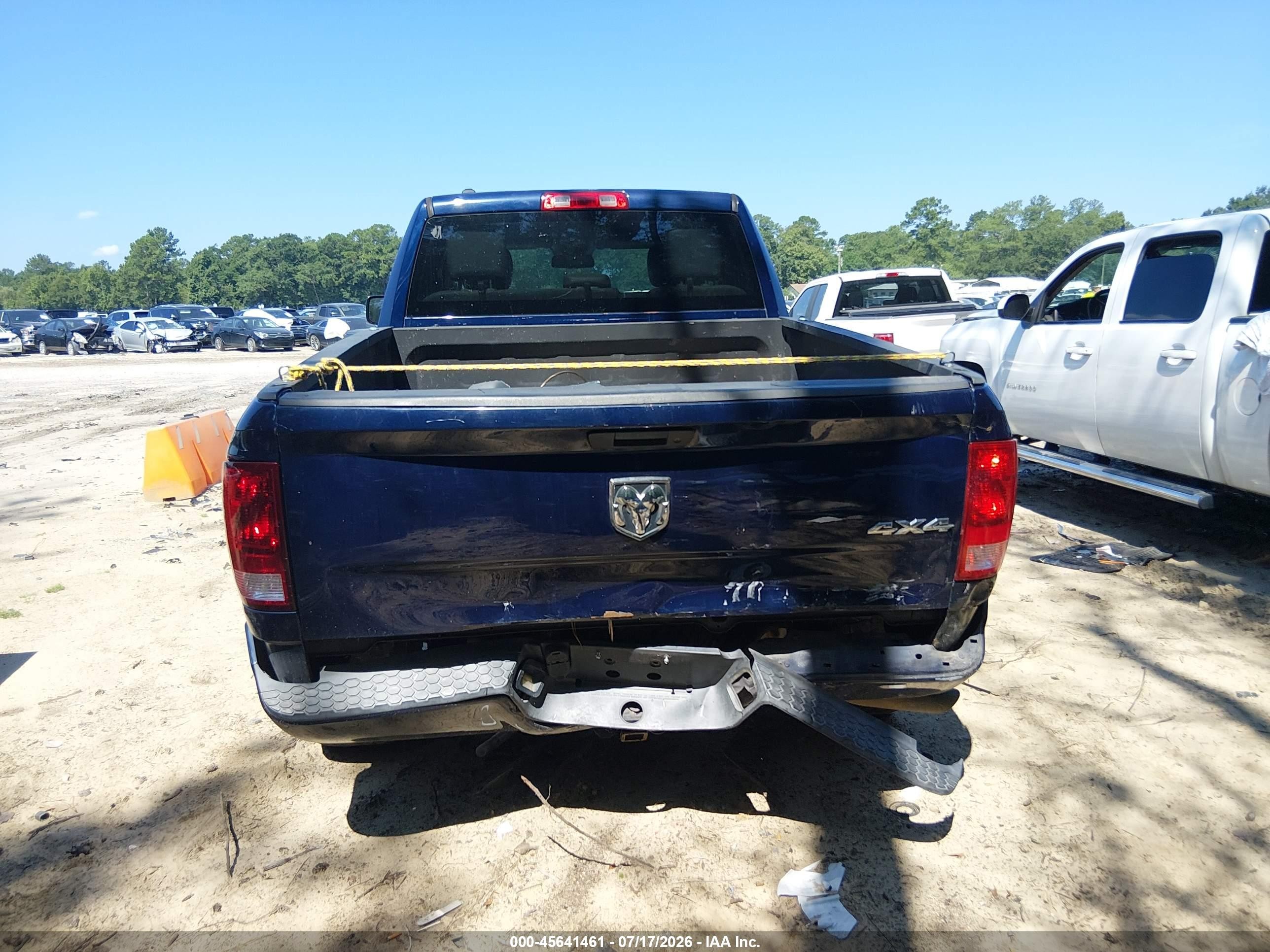 2015 Ram 1500 Tradesman Синий vin: 1C6RR7FT1FS670796