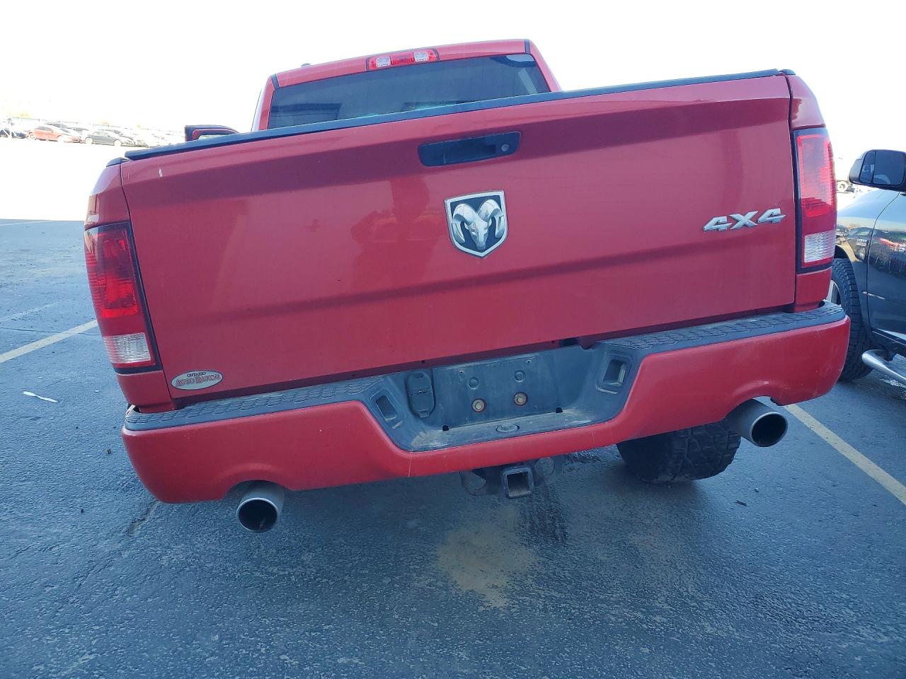 2016 Ram 1500 Red vin: 1C6RR7FT1GS125893