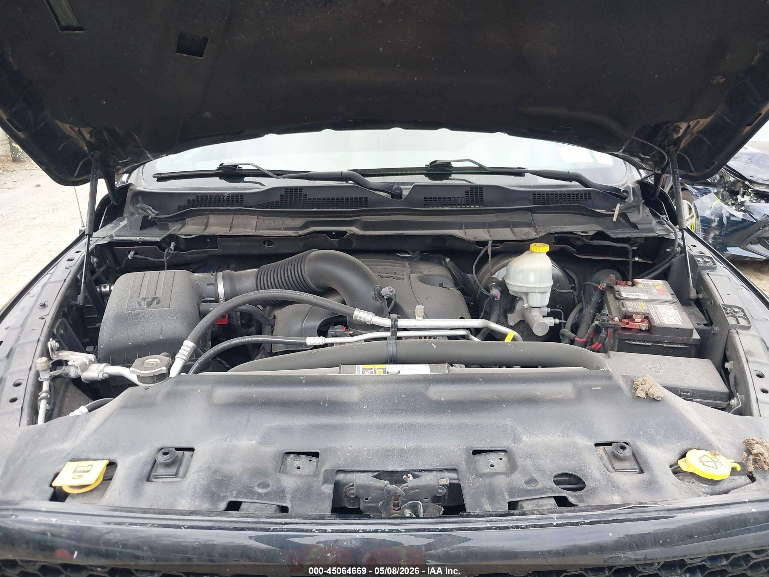 2016 Ram 1500 Express Черный vin: 1C6RR7FT1GS311532