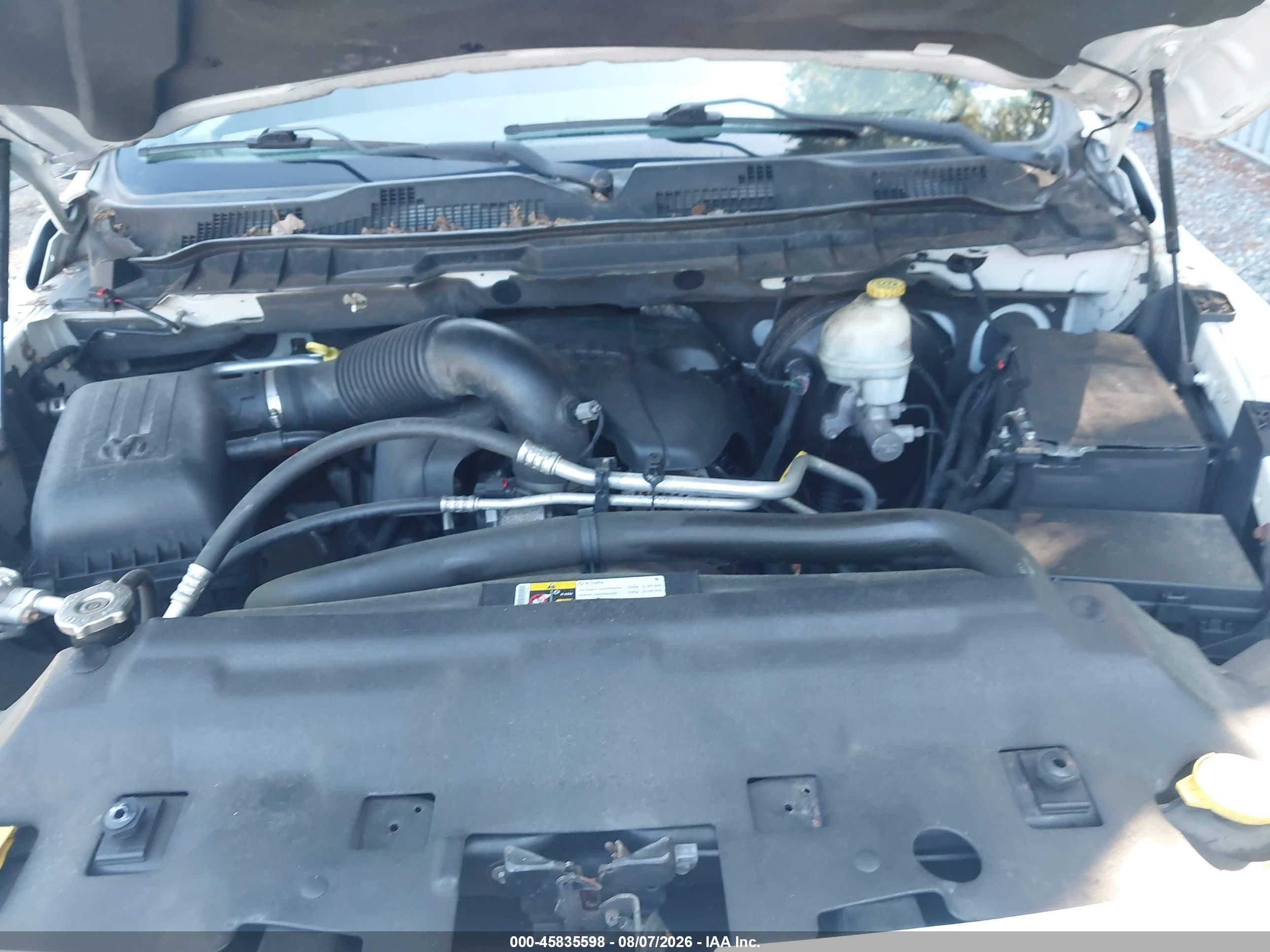 2013 Ram 1500 Express White vin: 1C6RR7FT2DS506891