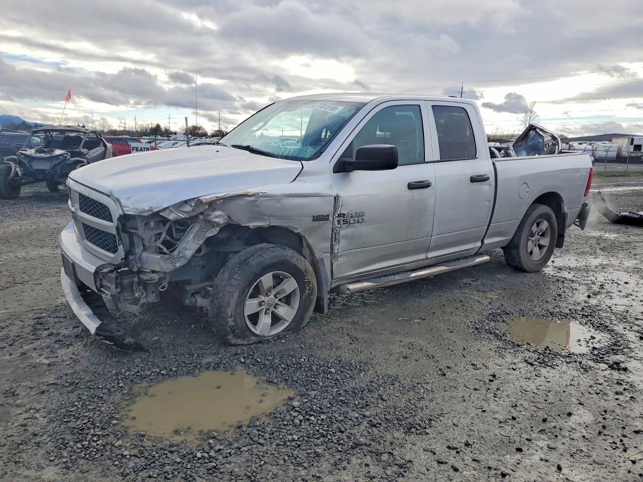 2013 Ram 1500 St Silver vin: 1C6RR7FT2DS709909