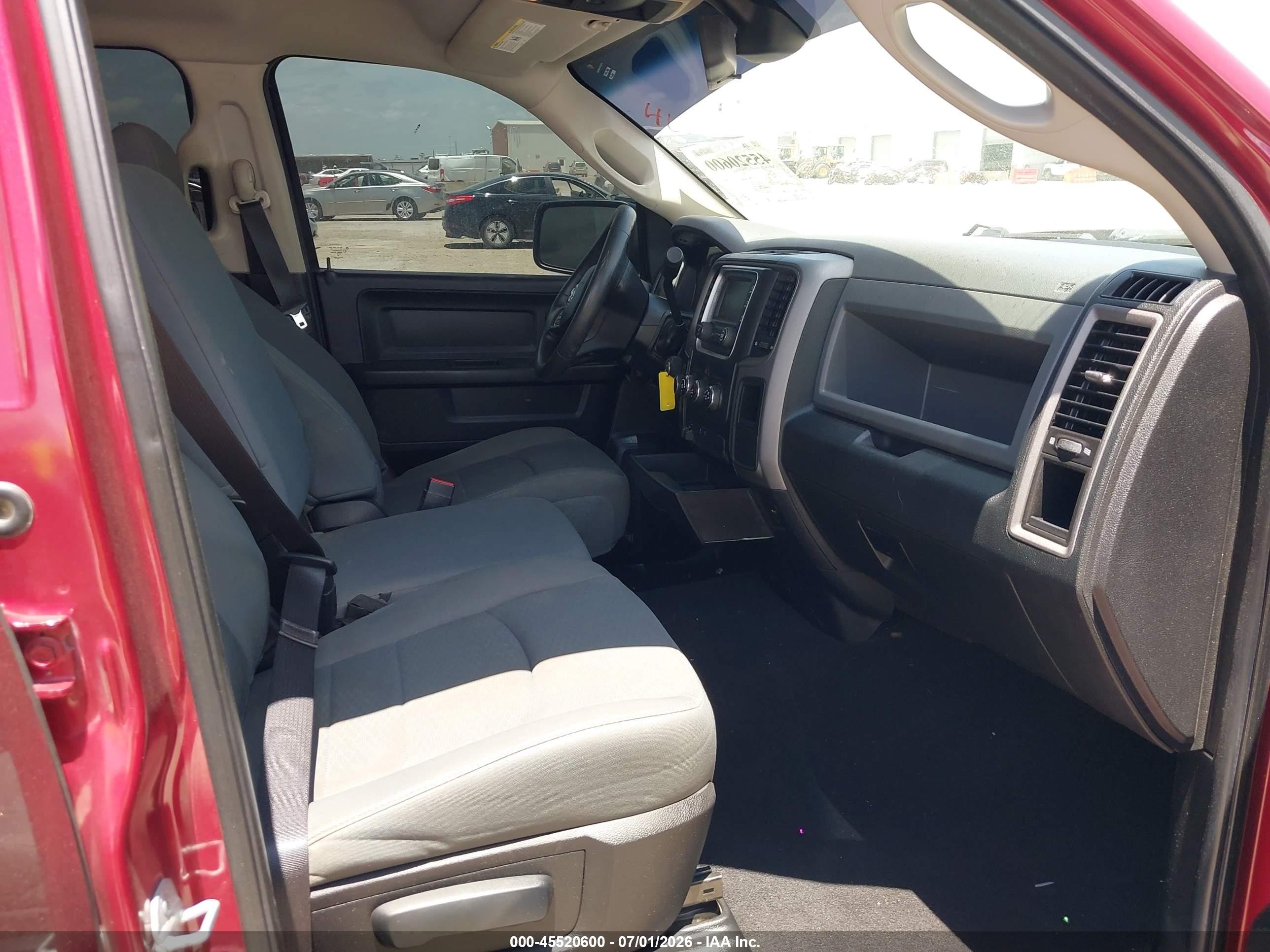 2014 Ram 1500 Express Red vin: 1C6RR7FT2ES174288