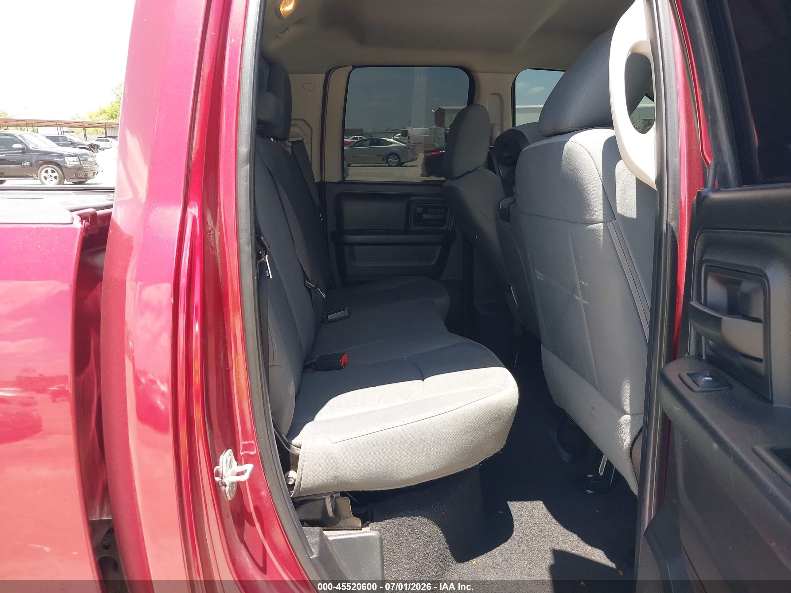 2014 Ram 1500 Express Red vin: 1C6RR7FT2ES174288