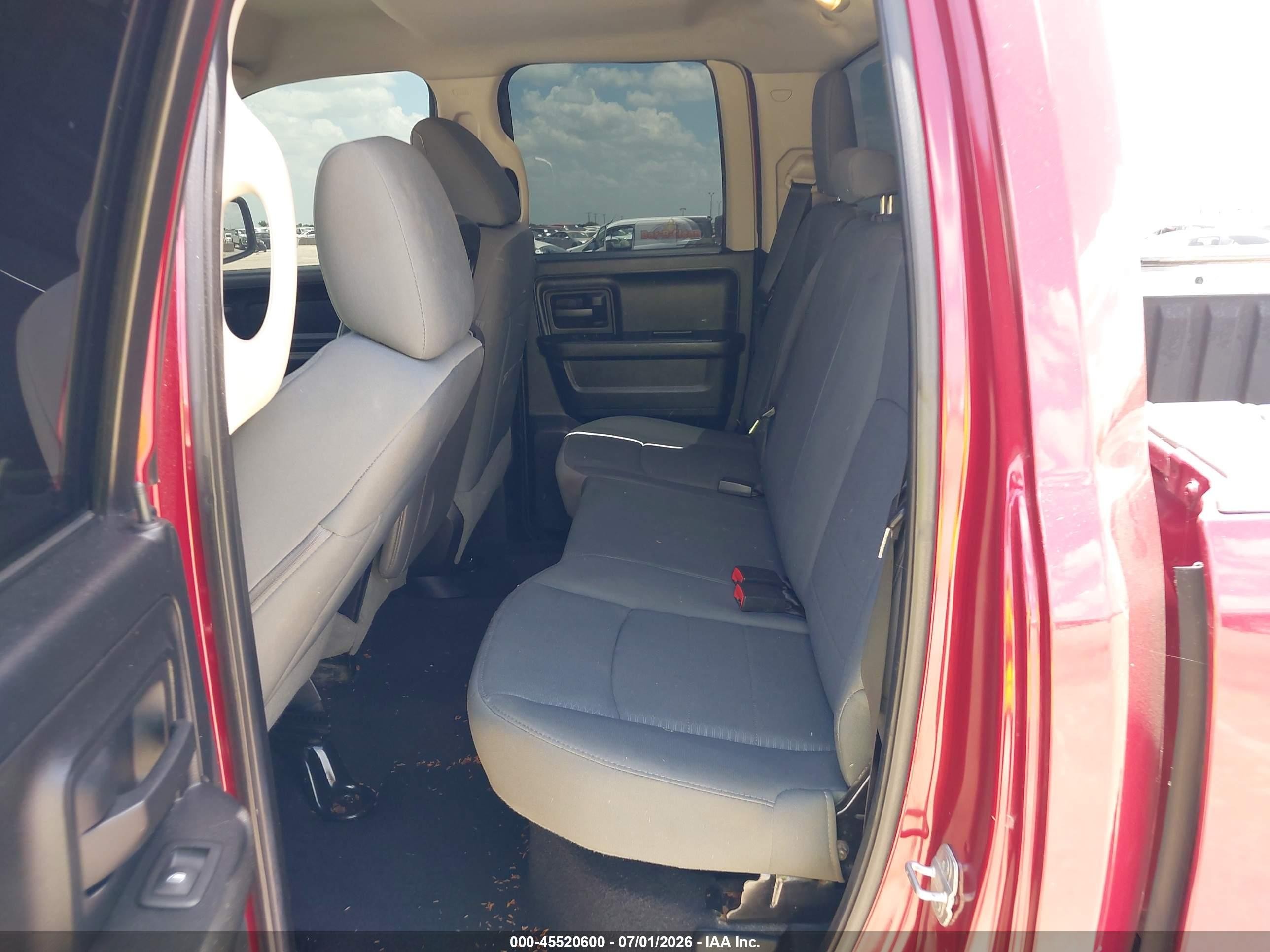 2014 Ram 1500 Express Red vin: 1C6RR7FT2ES174288
