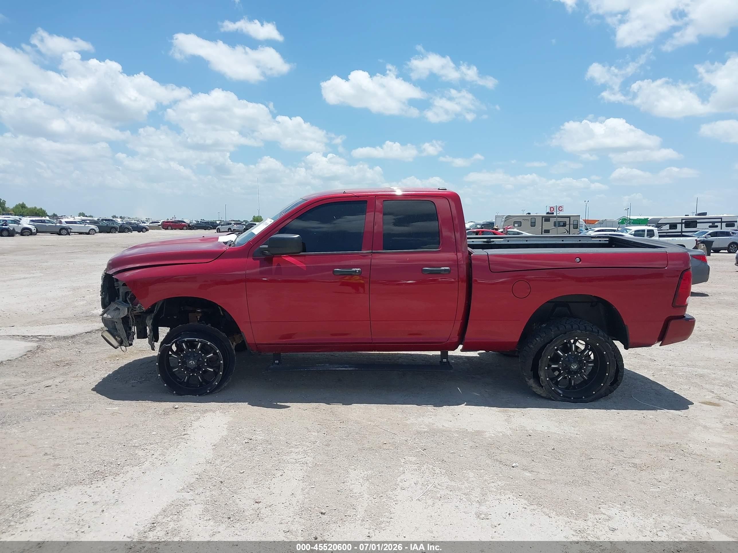 2014 Ram 1500 Express Red vin: 1C6RR7FT2ES174288